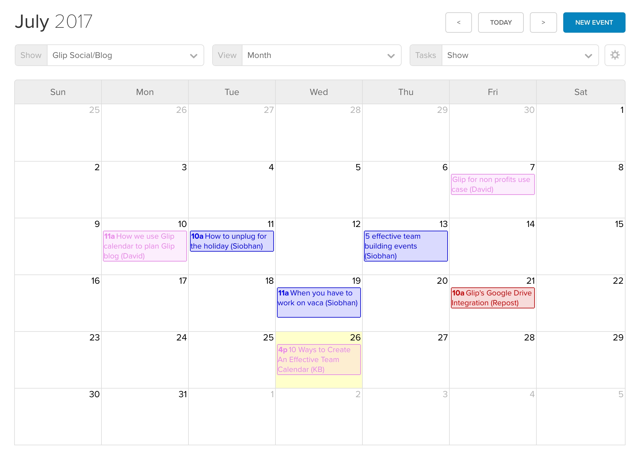 Slot Management Schedule Best Calendar Example