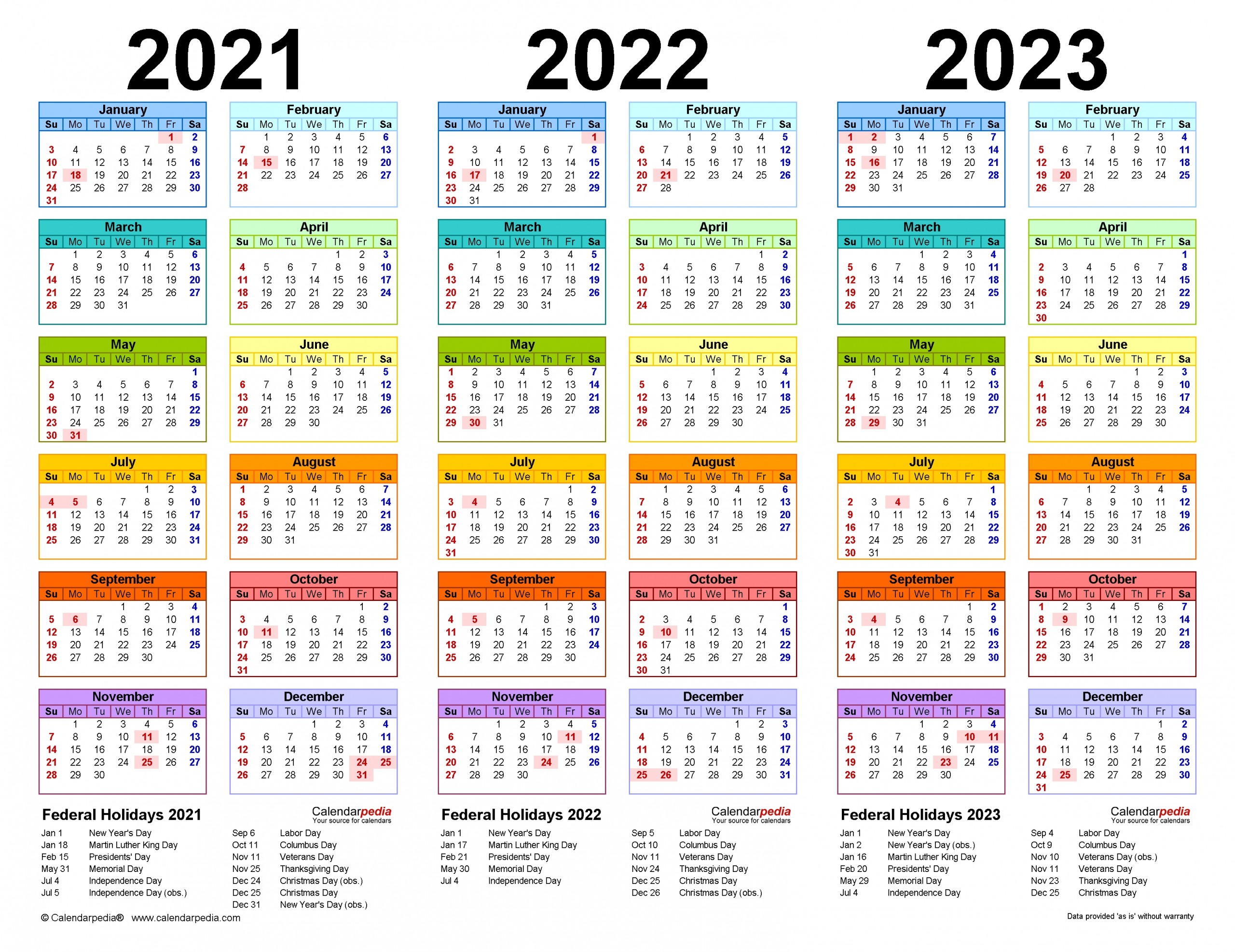 Get Year Overview 2021 Thru 2024