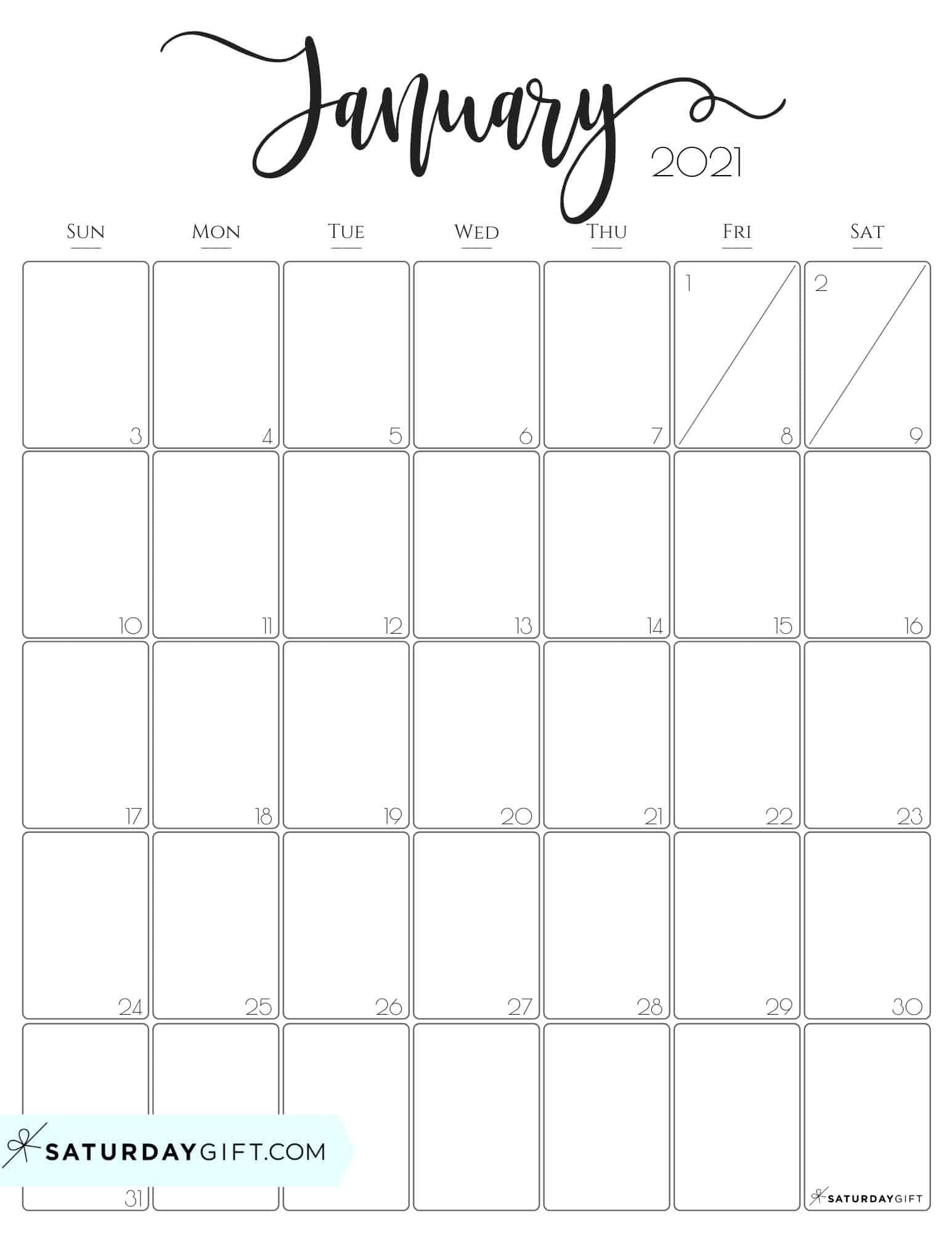 Pick 2021 Calendar Printable Cute