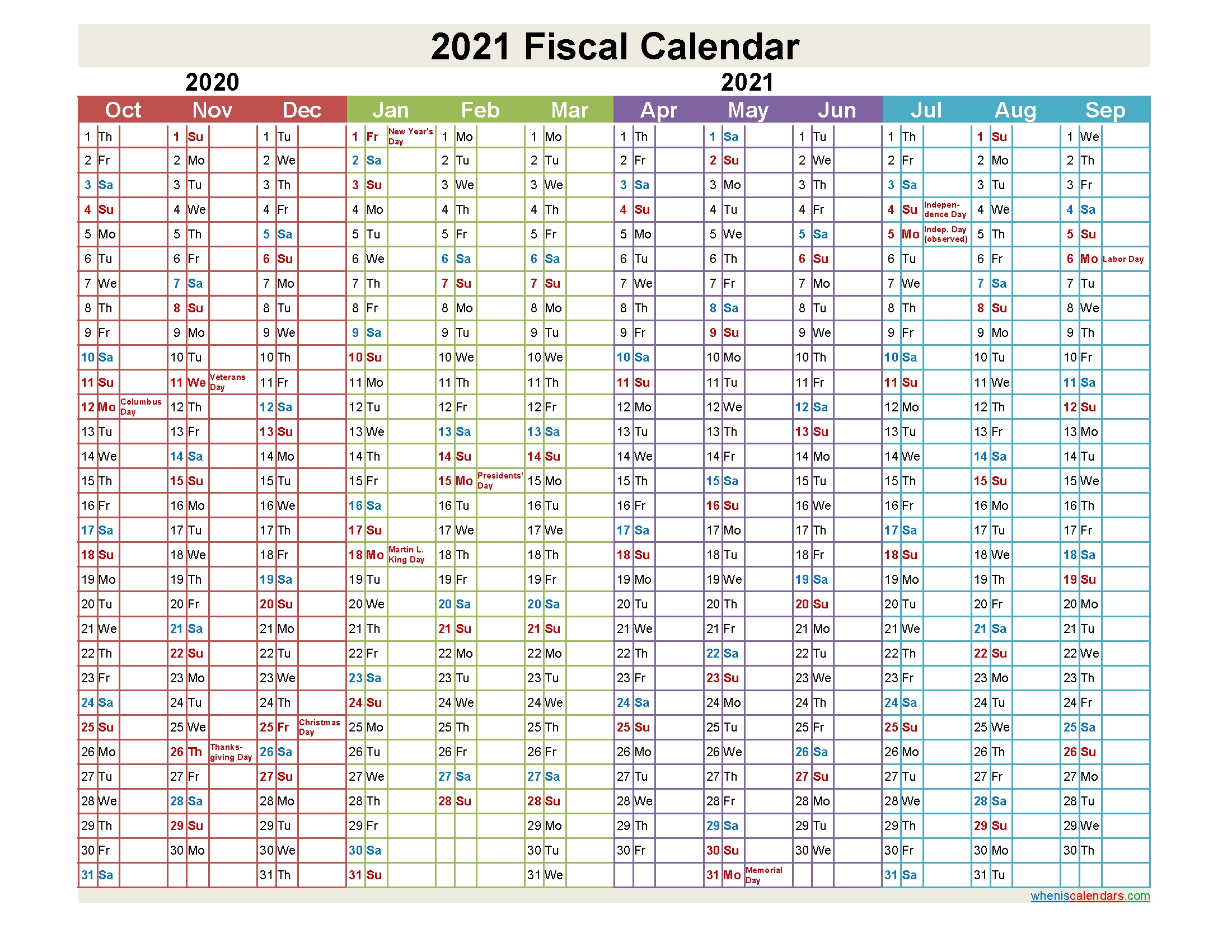 Pick 4-4-5 Fiscal 2021-2021