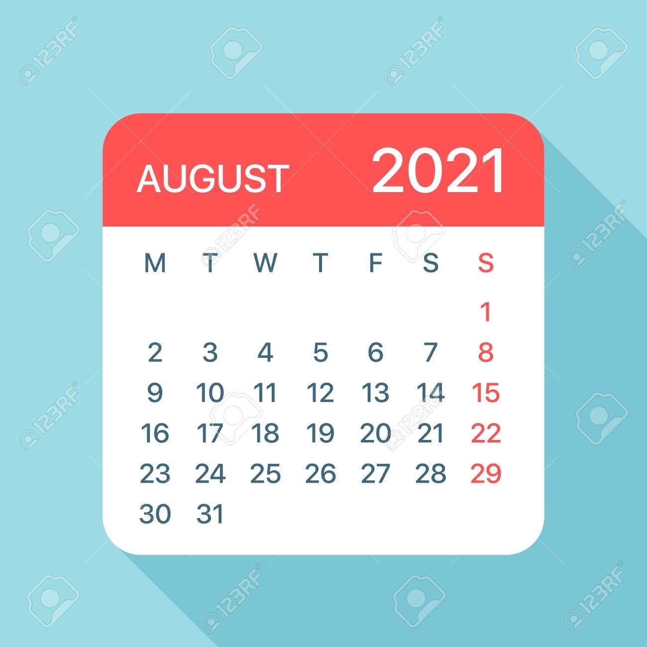 Pick August 2021 Clip Art