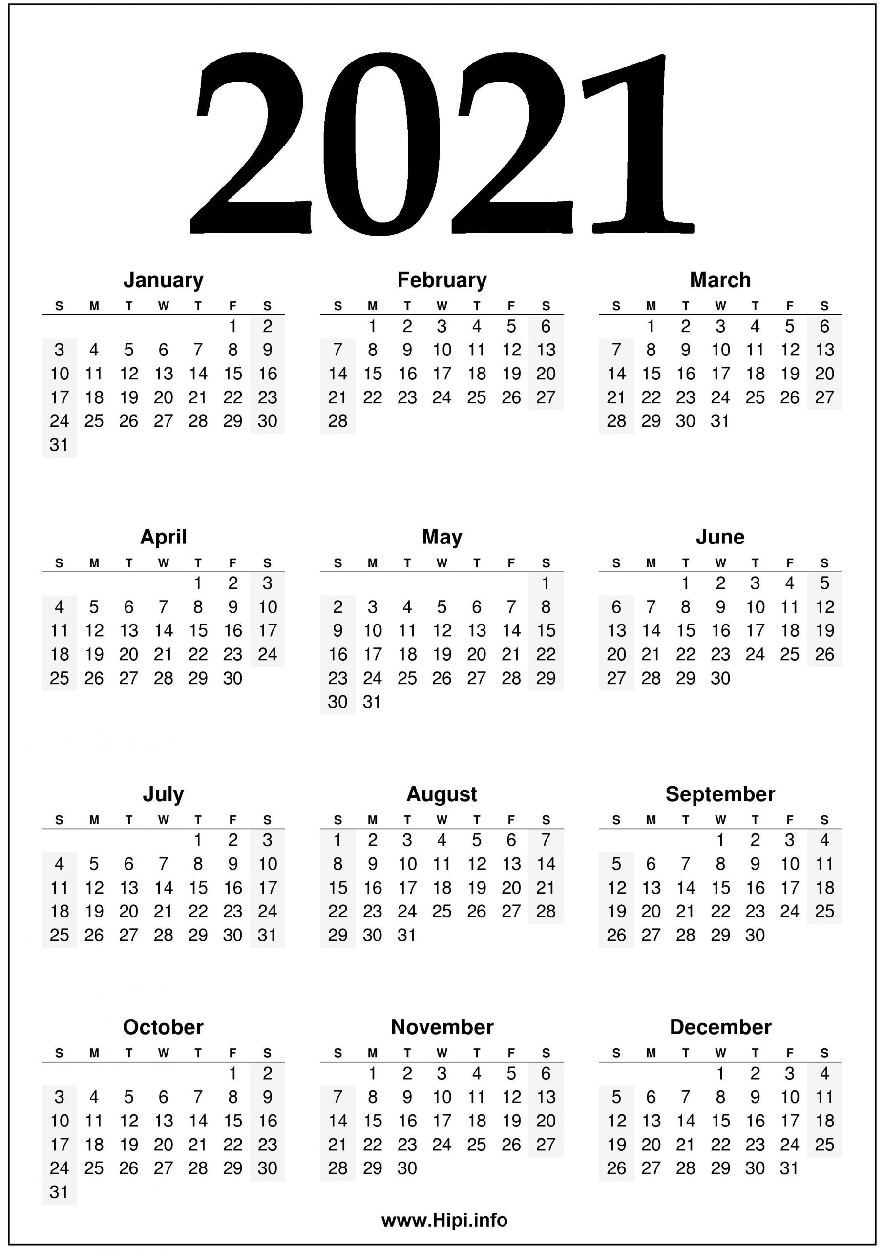 Pick Calendar 2021 Week Starting Monday