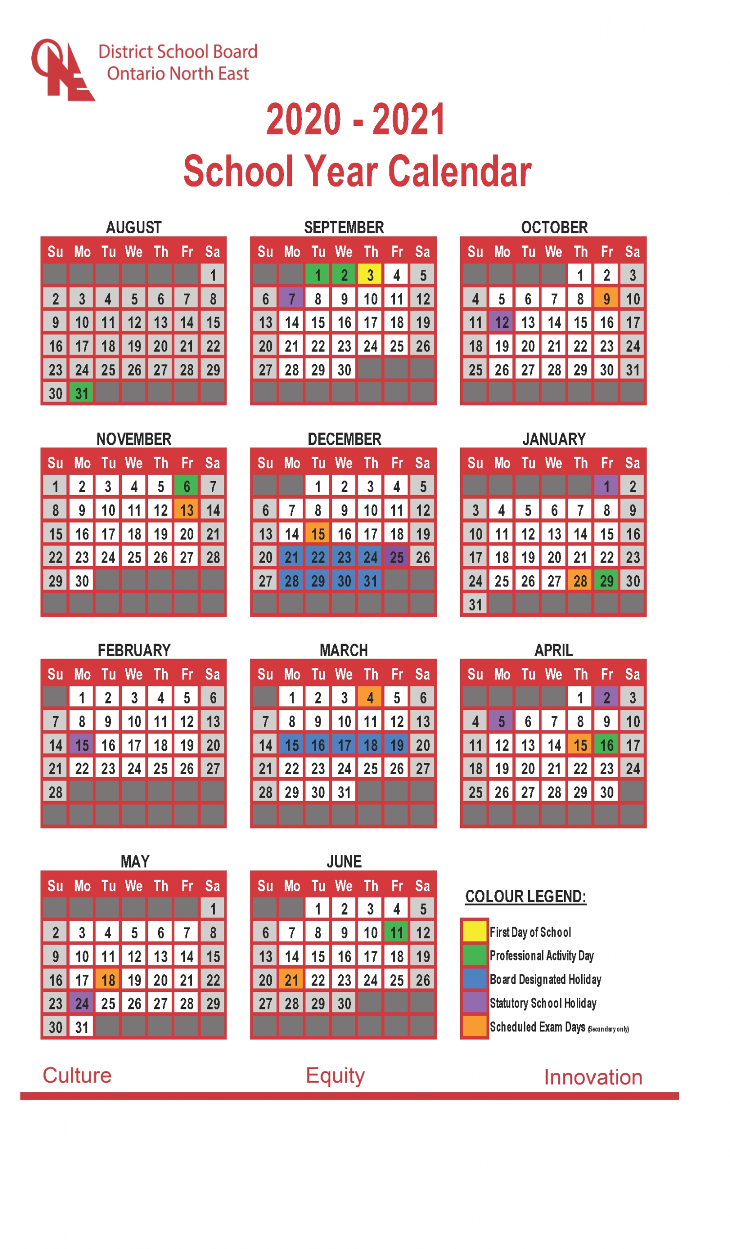 Pick Calendar Of April 2021 School