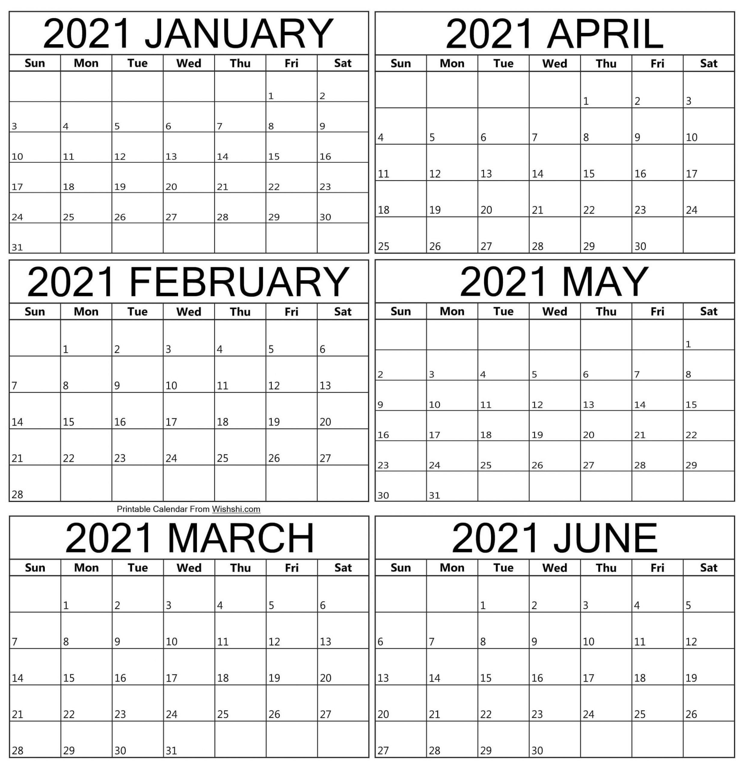 Pick Calendar Template June 2021 With Time Slots