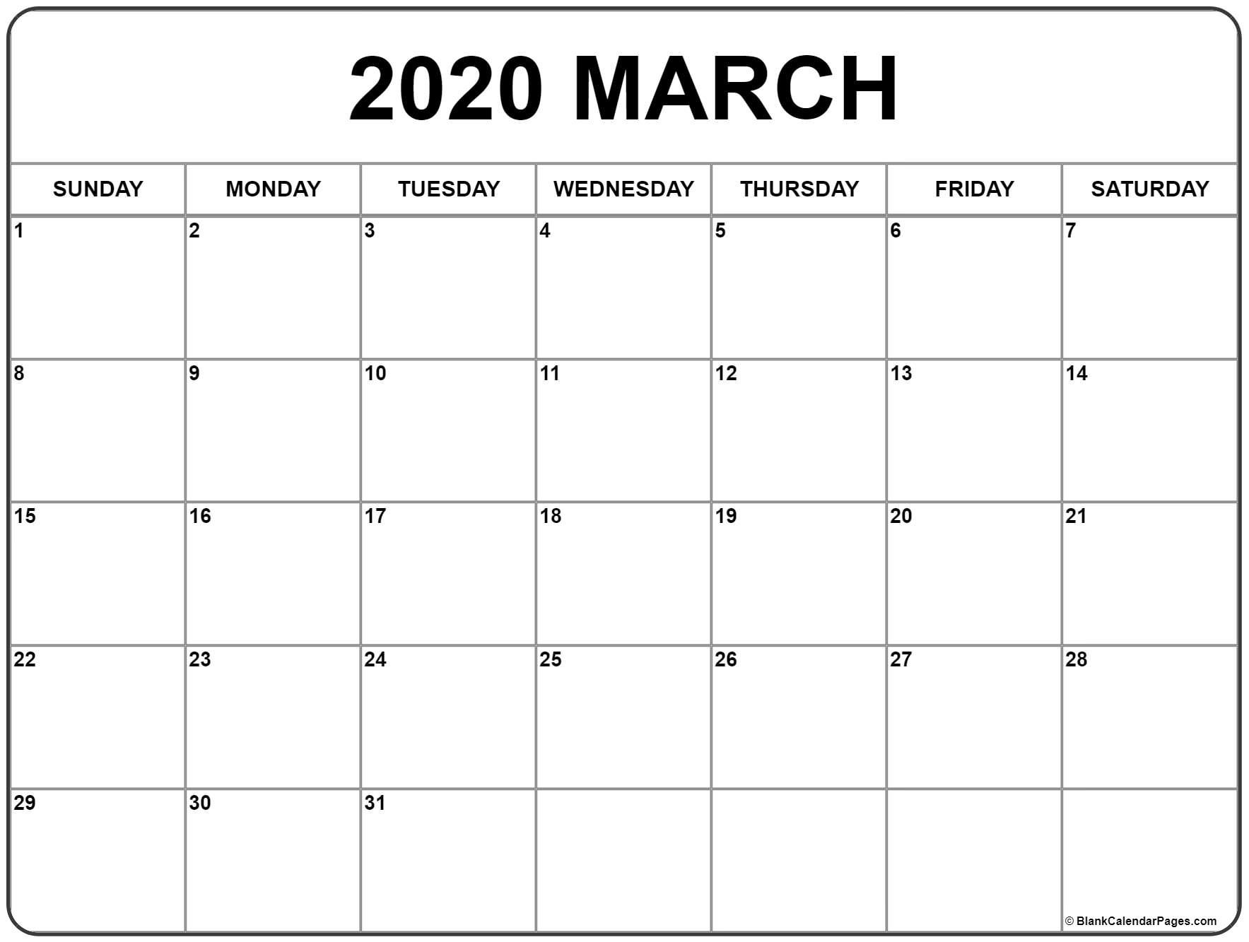 Pick Calendar With Space To Write Print Out