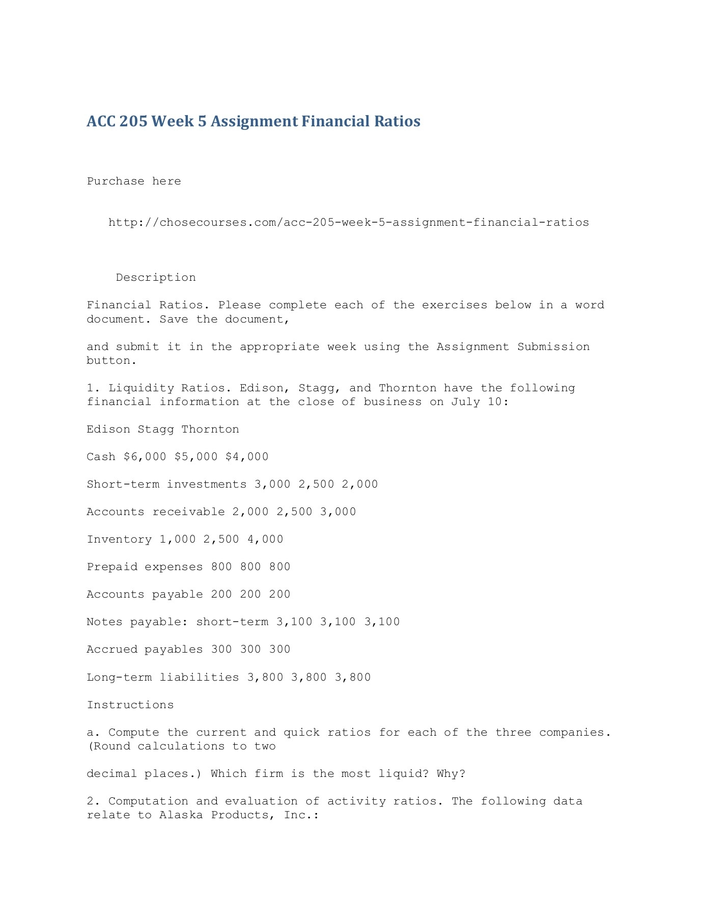 Pick Current Financial Week