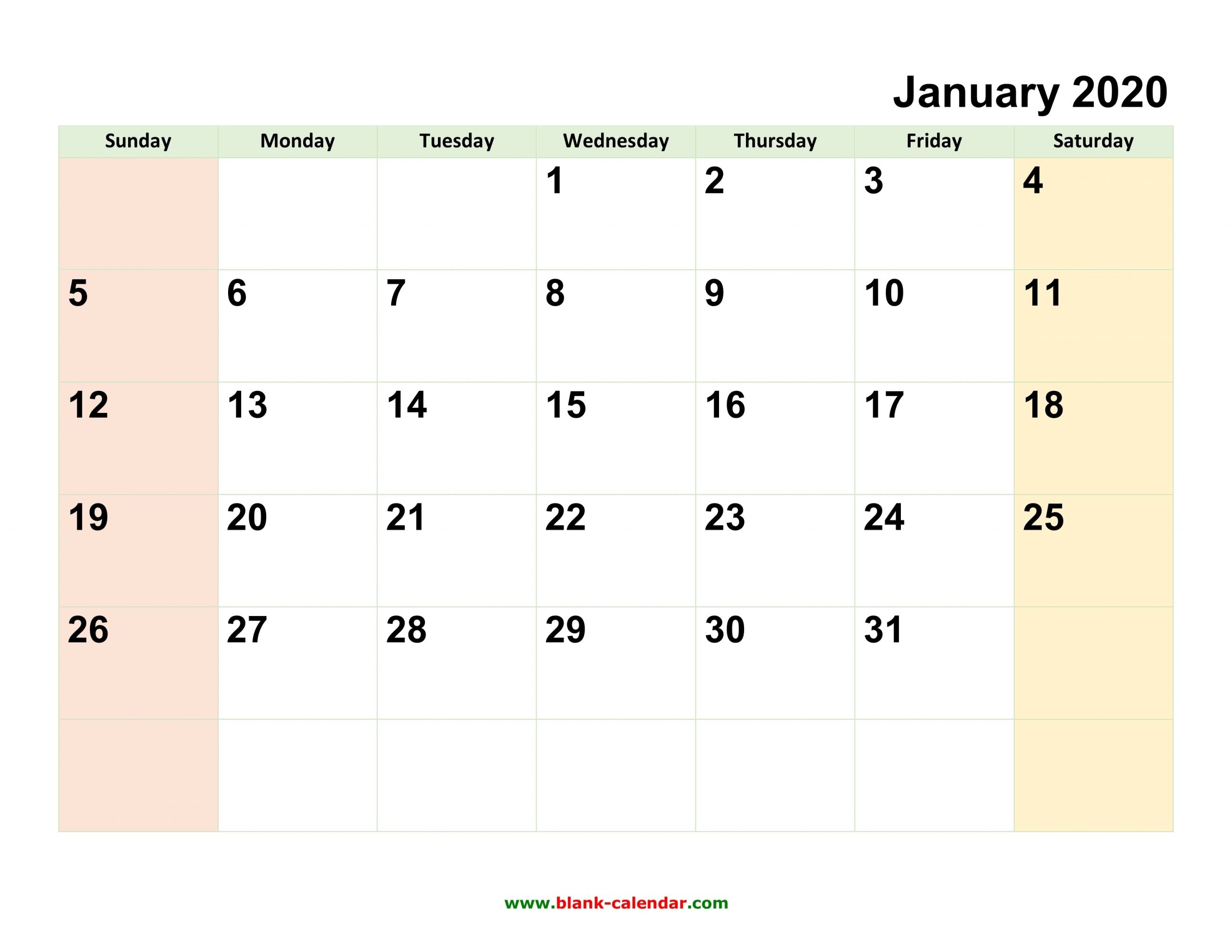 Pick Editable Calendars By Month
