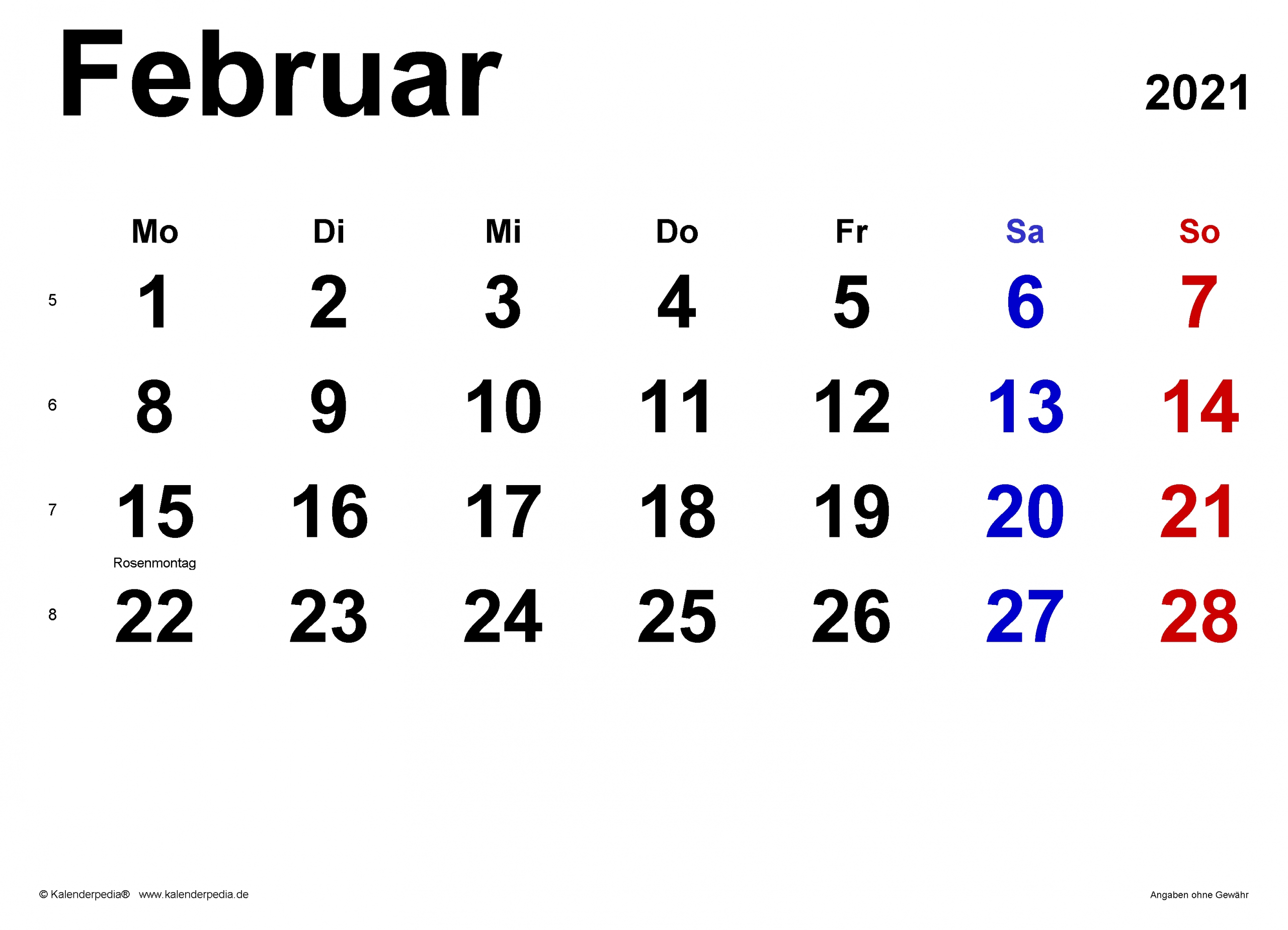 Pick Februar 2021 Druckvorlage