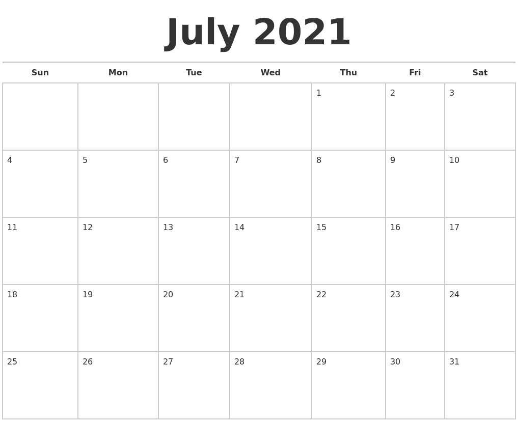Pick Free Calendar Maker 2021
