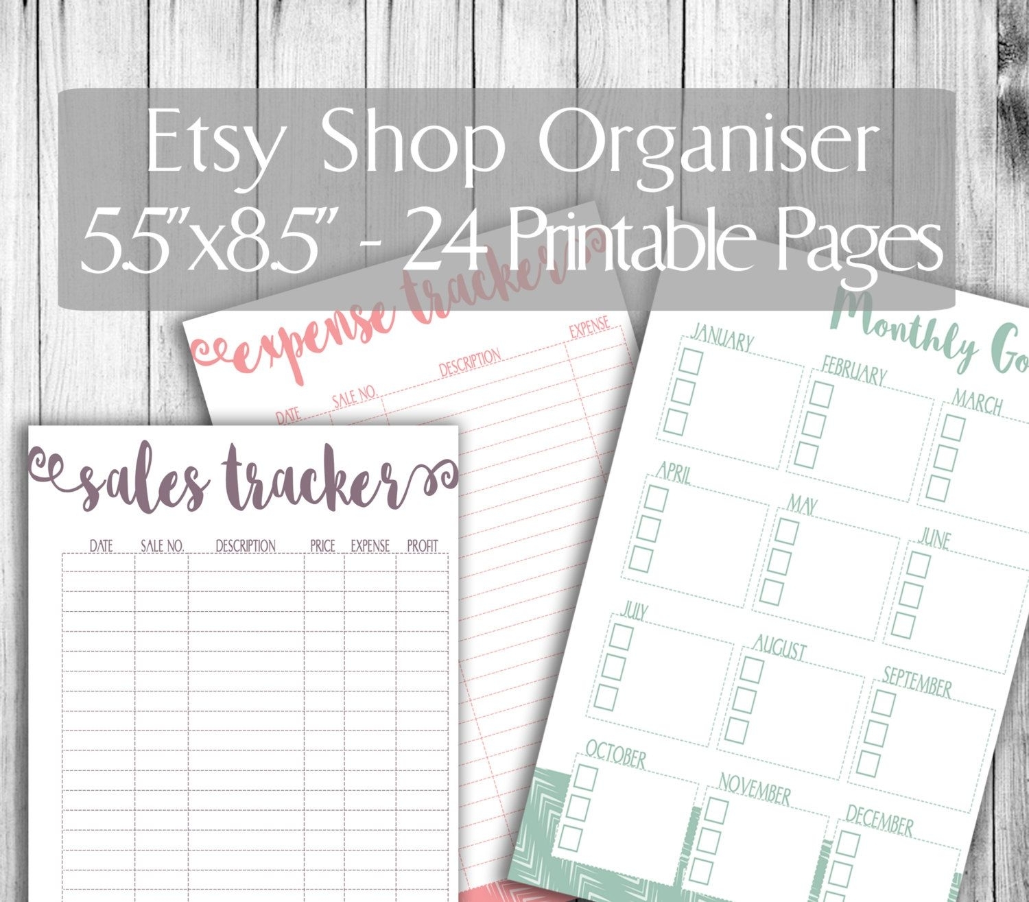 Pick Free Online 5.5X8.5 Planner Pages