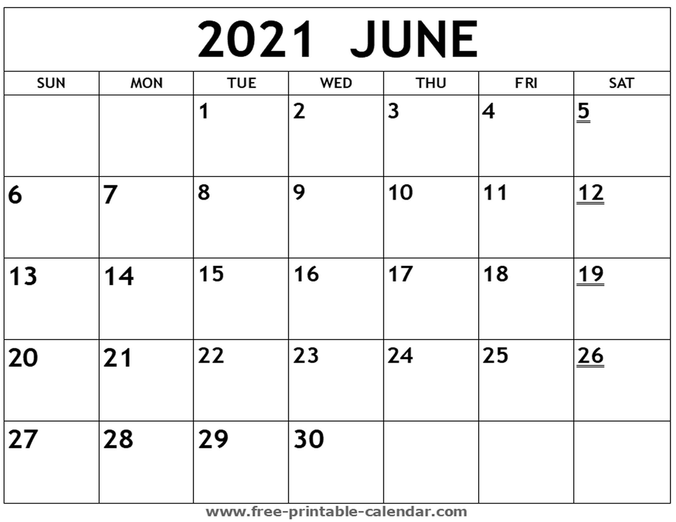 Pick Free Print 2021 Calendars Without Downloading