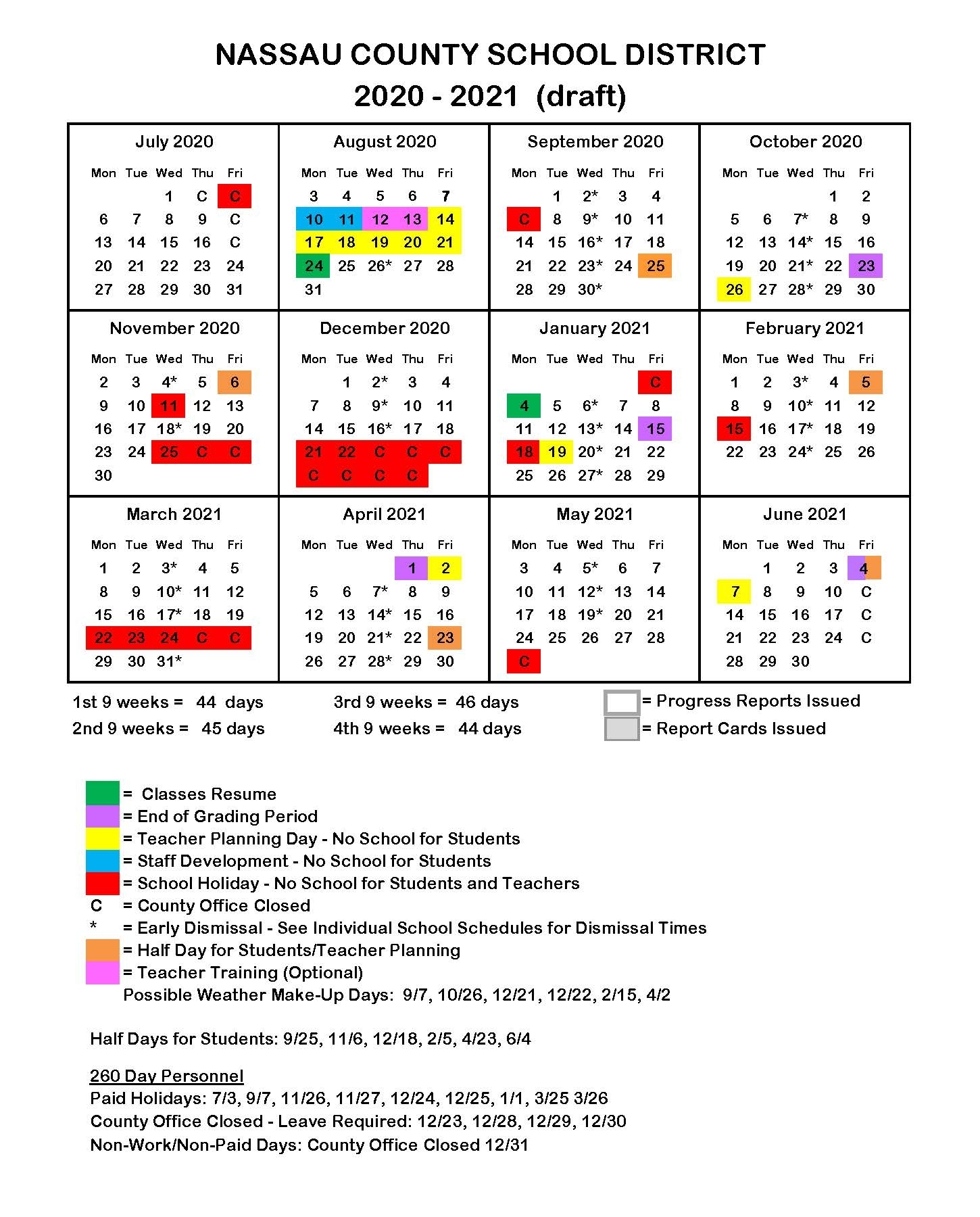 Collect Hillsborough County School Calendar 2021 | Best Calendar Example