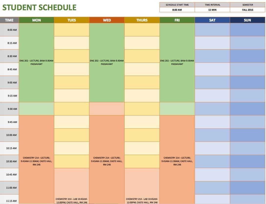 Pick How To Create Time Slot Excel Spreadsheet