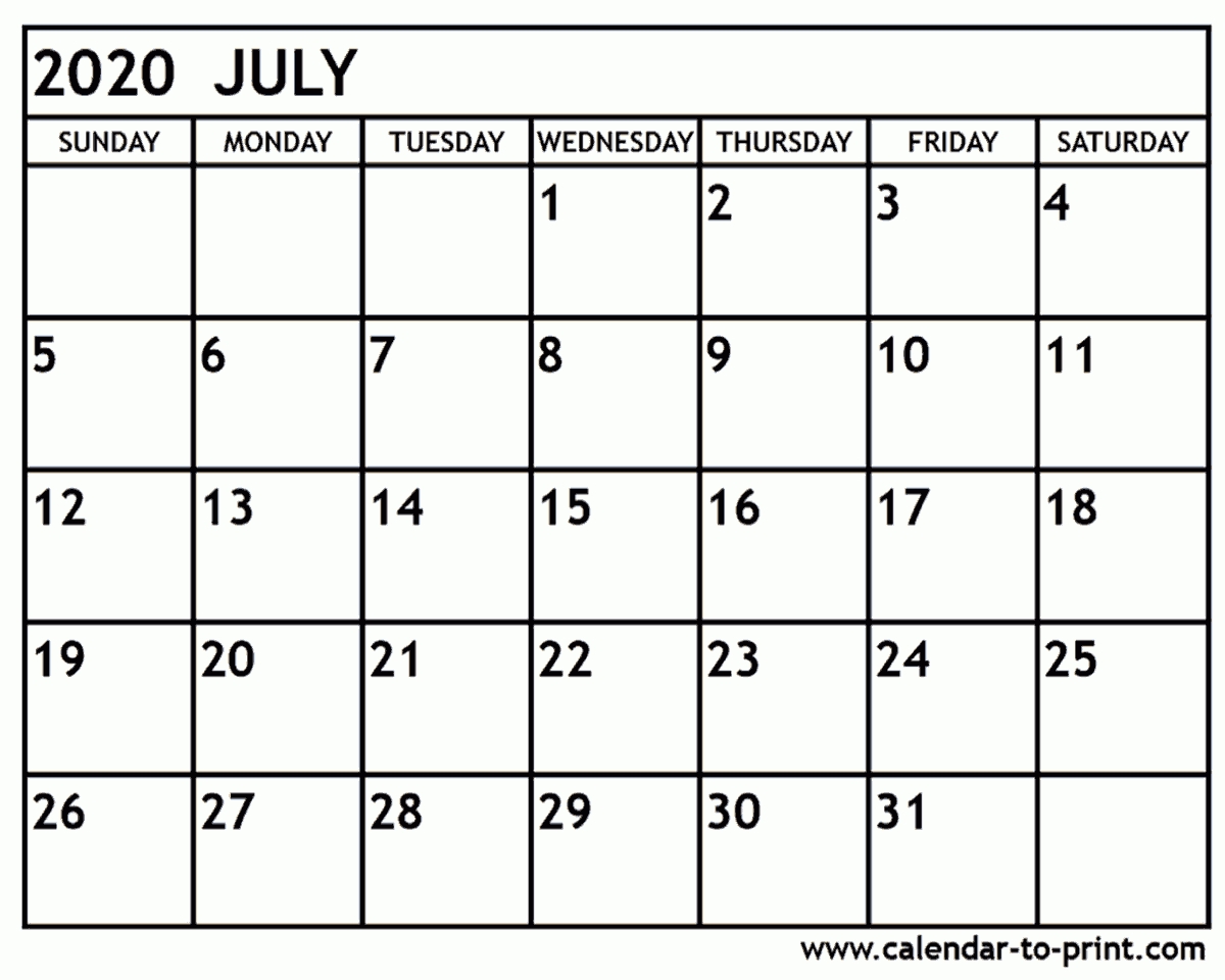 Collect July Calendar And August Best Calendar Example