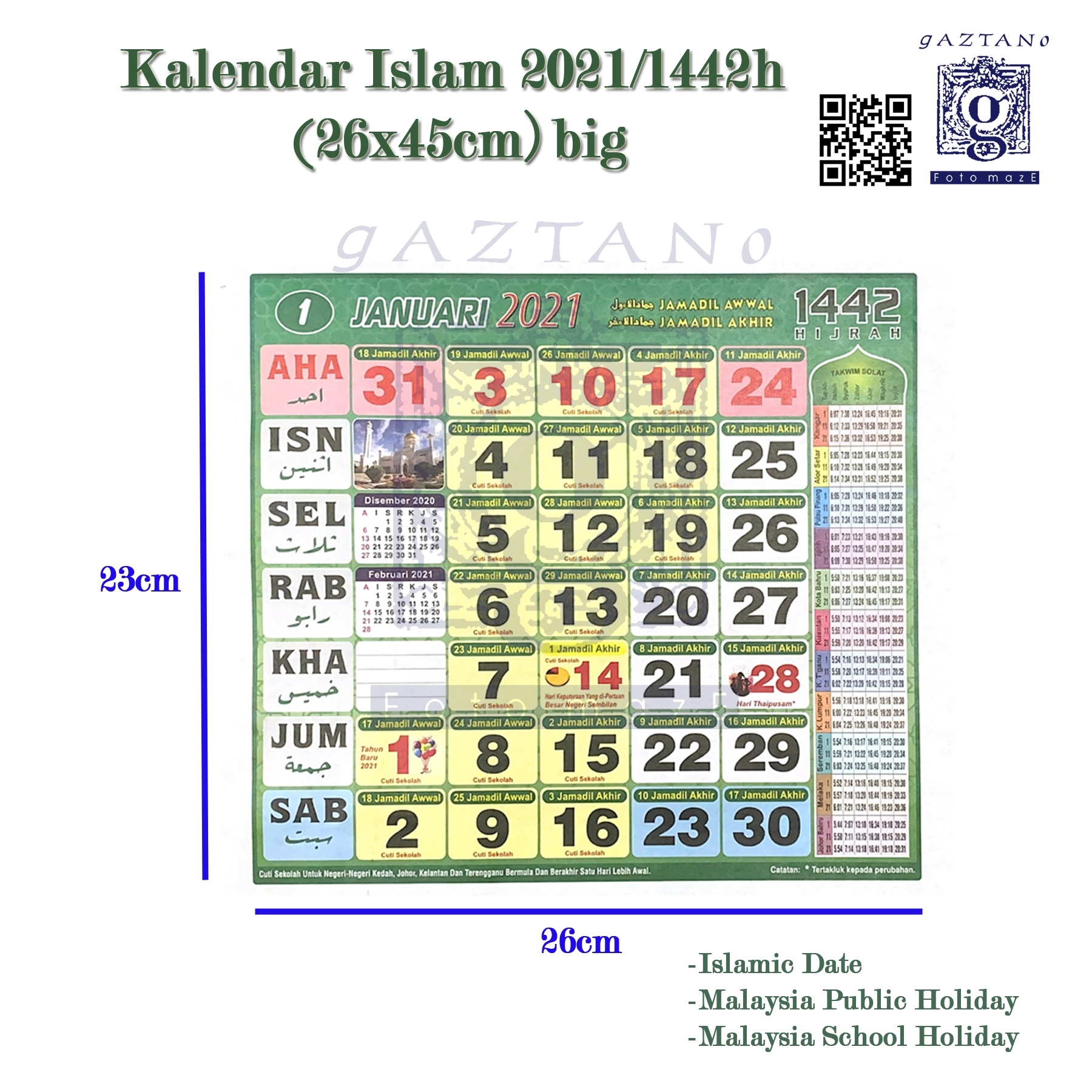 Pick Kalendar Kuda 2021