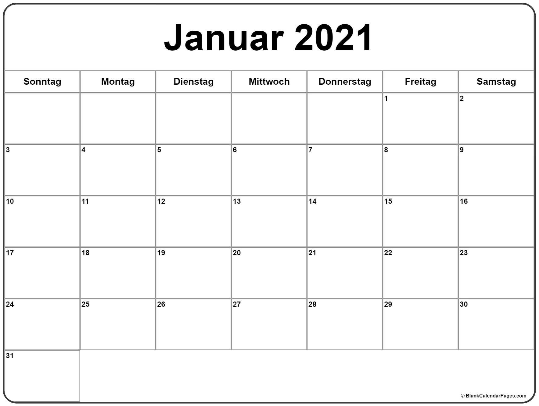 Pick Kalender Zum Ausdrucken 2021