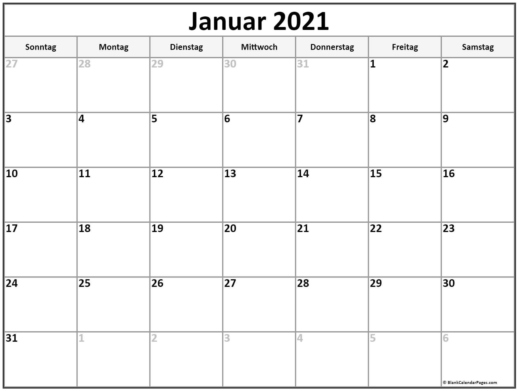 Pick Kalenderblätter Monat 2021 Drucken