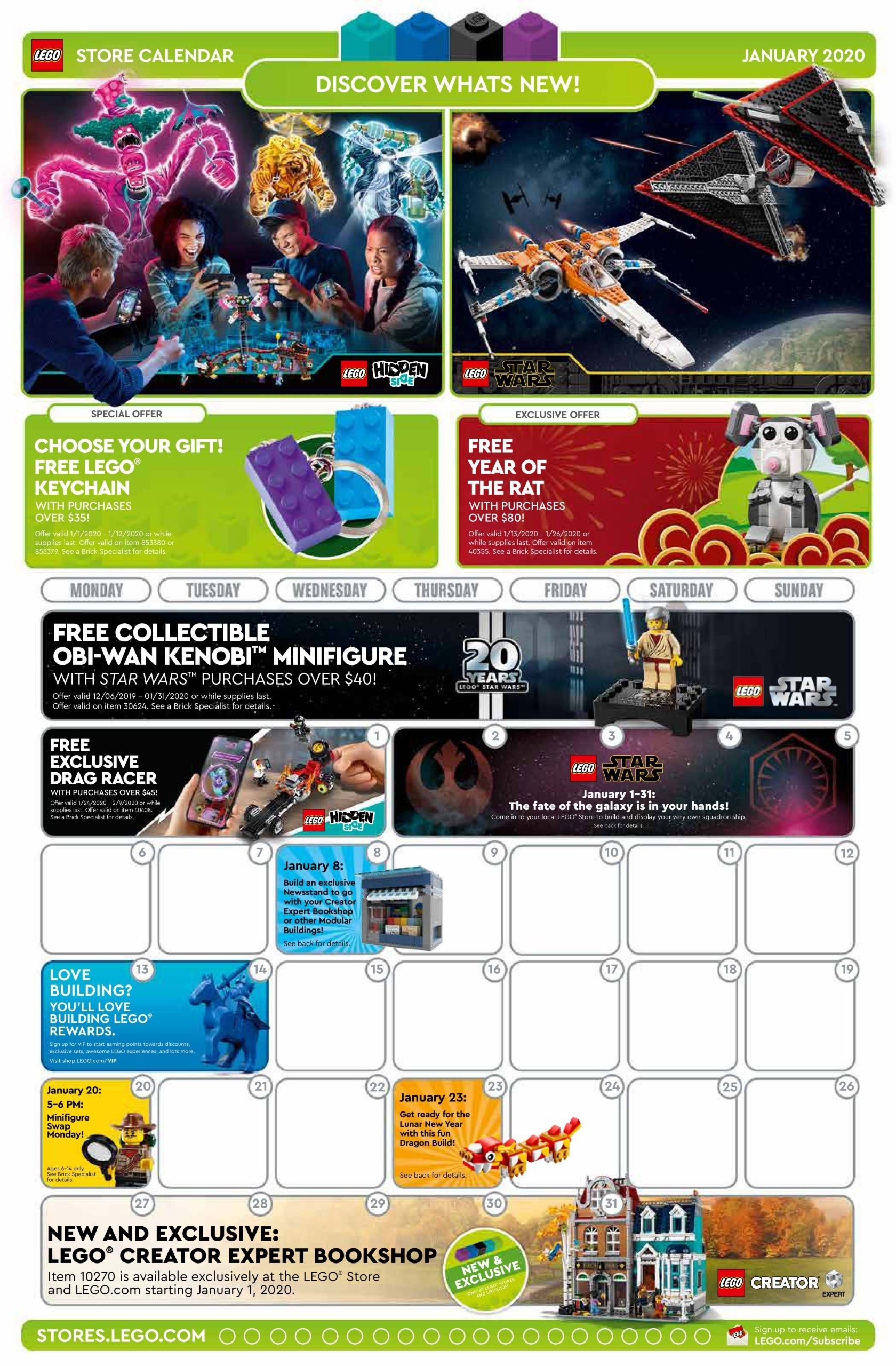 Pick Lego Starwars Event Calendar Free Code