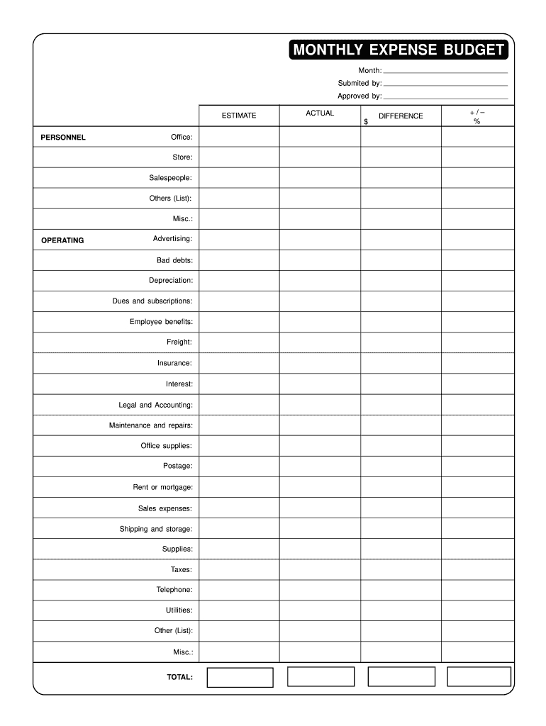 Pick Monthly Bill List Form