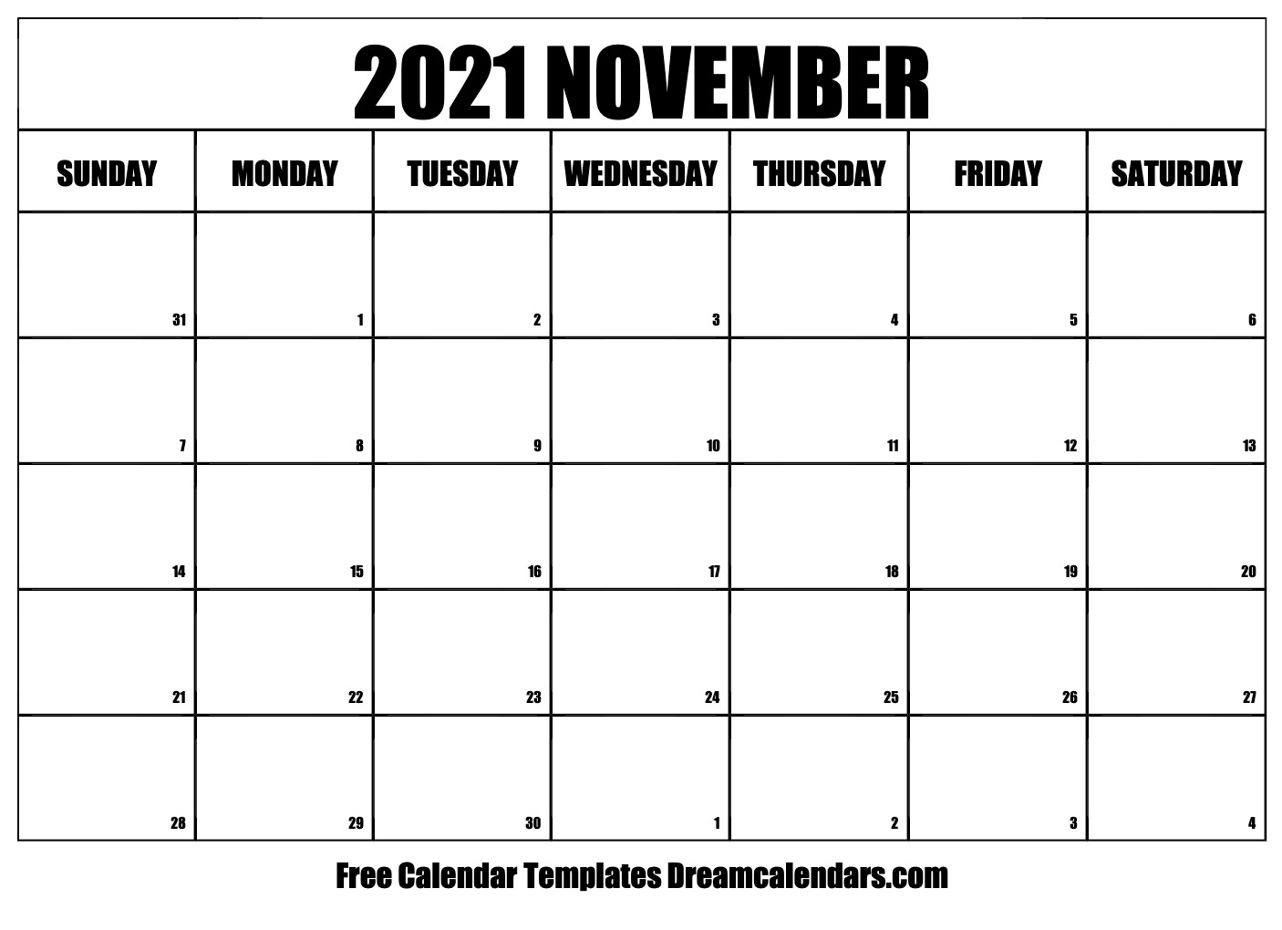 Pick November 2021 Calendar Template Event That I Can Type On