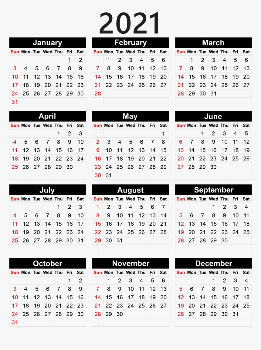 Pick Pocket Calendar Printable