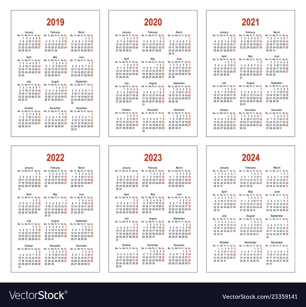 Pick Printable Calendars 2021 2022 2023 2024