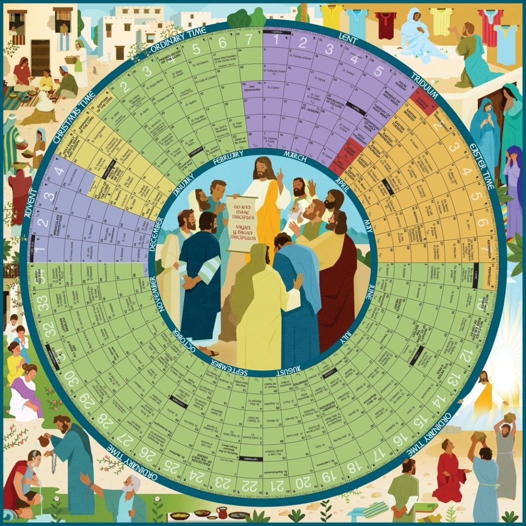 Pick Printable Liturgical Calendar 2021