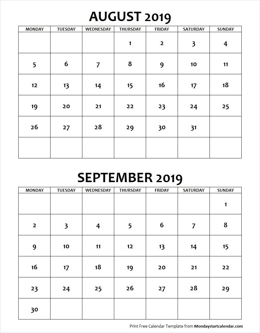 Pick September 2021 Overlap August Calendar