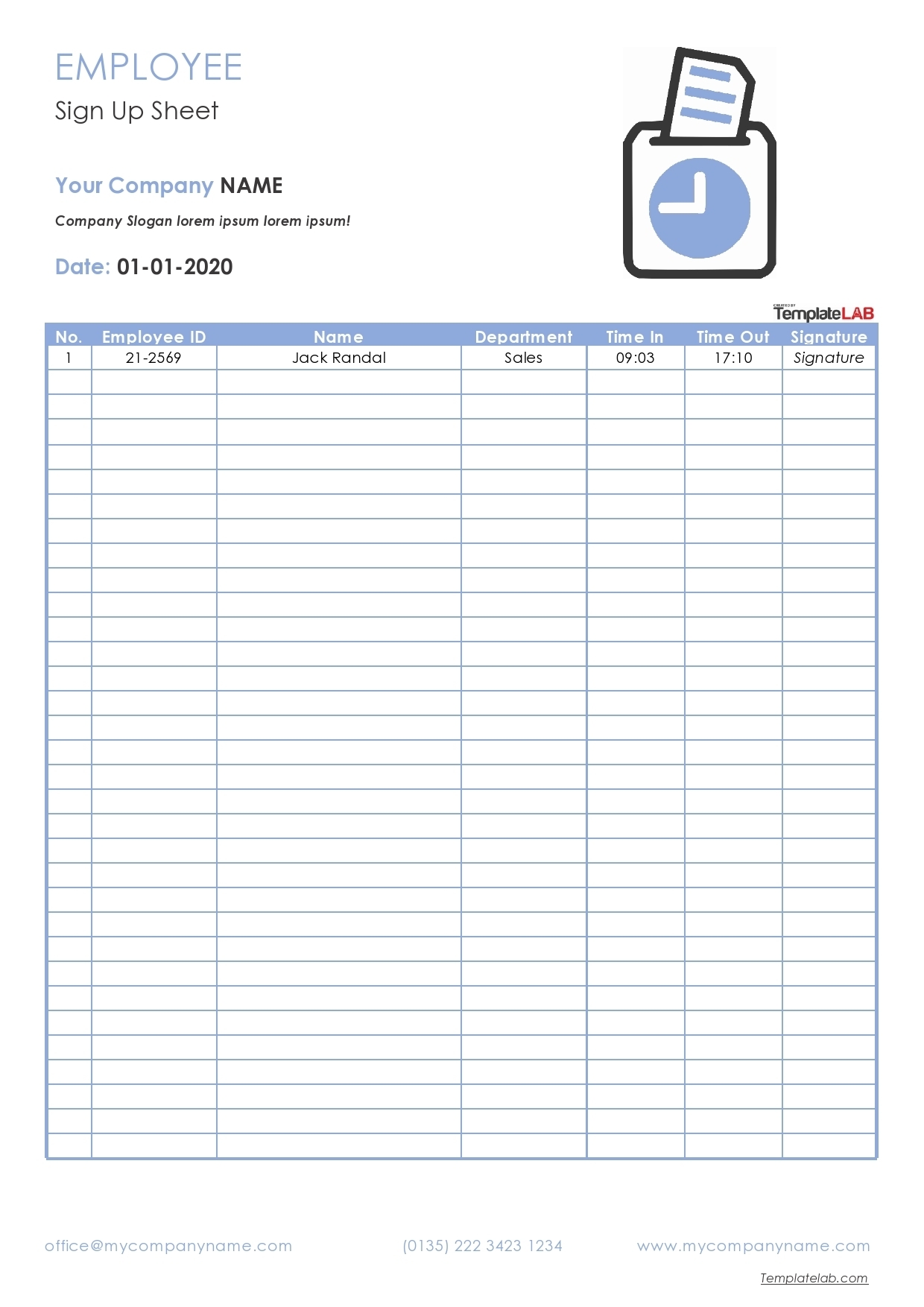  Time Slot Sign Up Sheet Template Excel Best Calendar Example