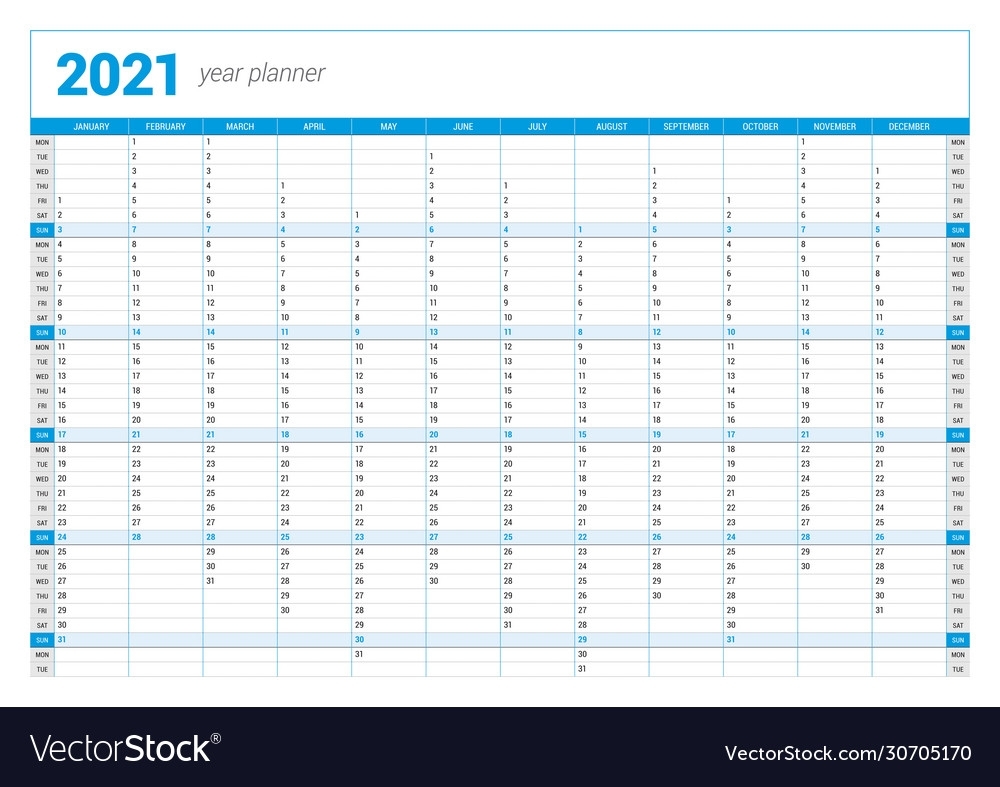 Pick Year Planner 2021