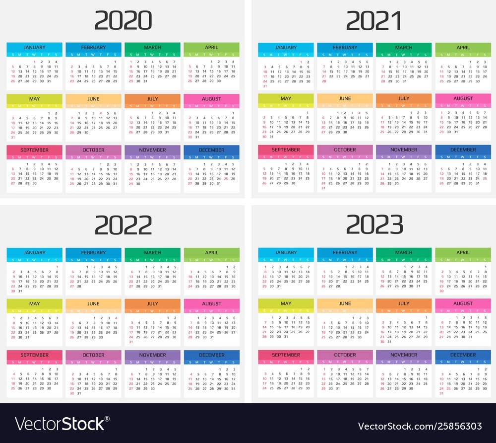 Take 2021 And 2022 And 2023 Calendar Printable