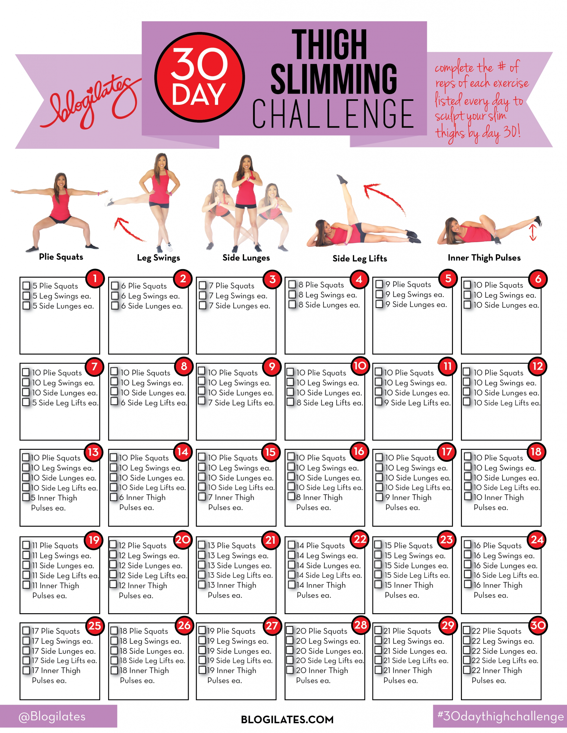 Take 30 Day Inner Thigh Challenge