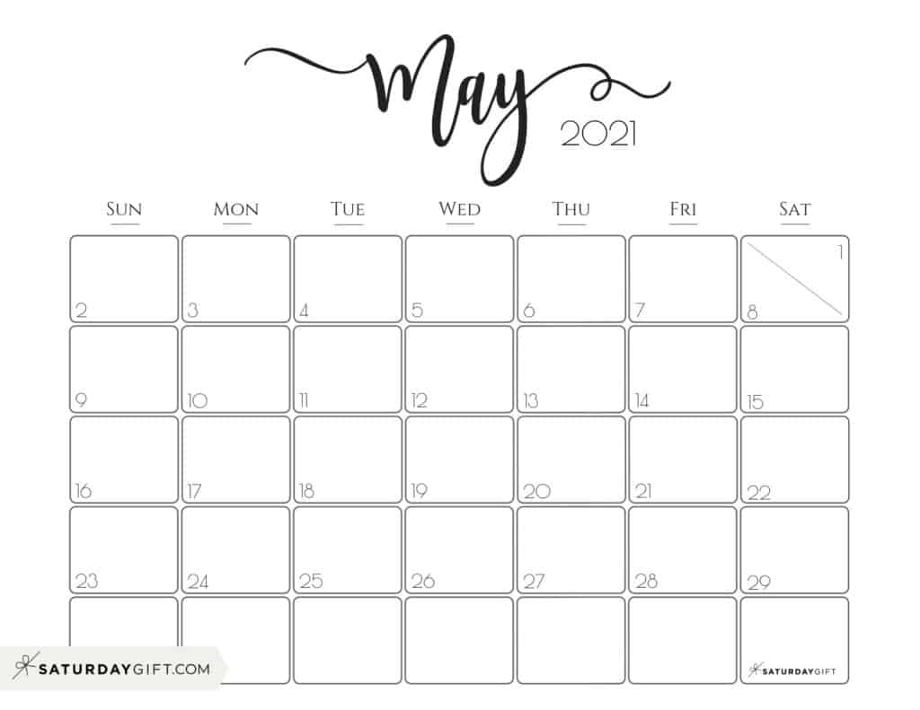 Take April And May 2021 Calendar Printable