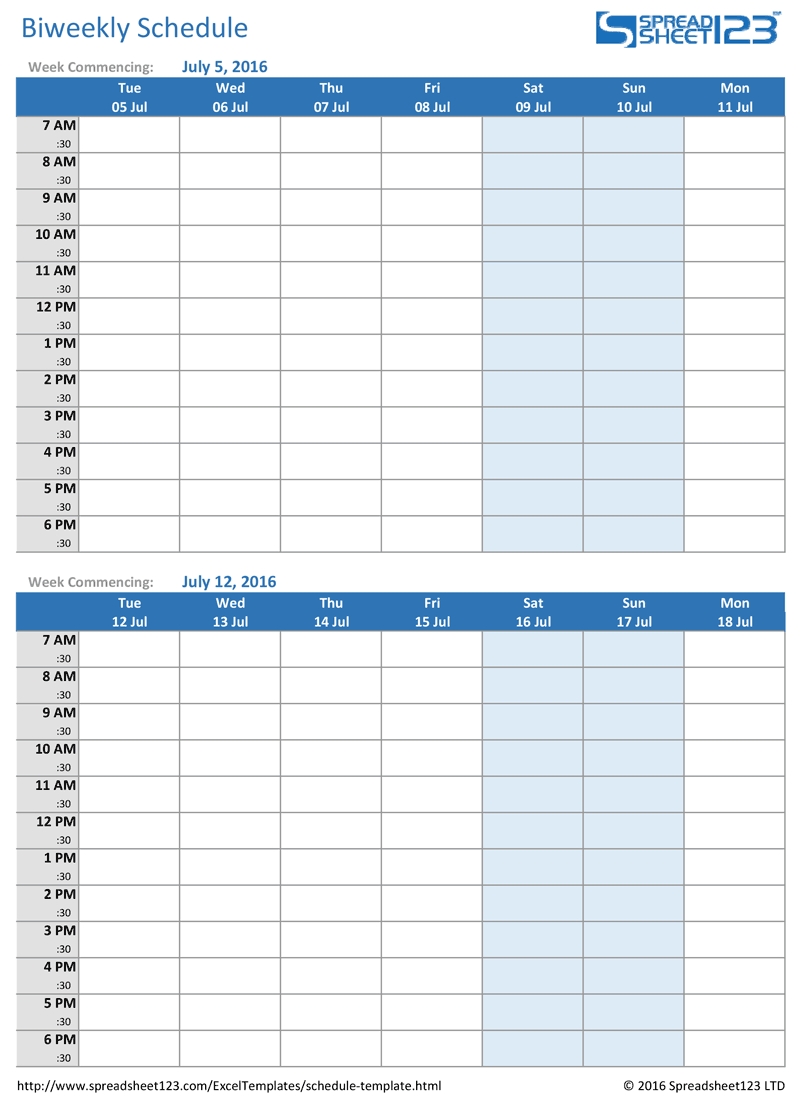 Get Bi Weekly Bill Payment Worksheet Best Calendar Example