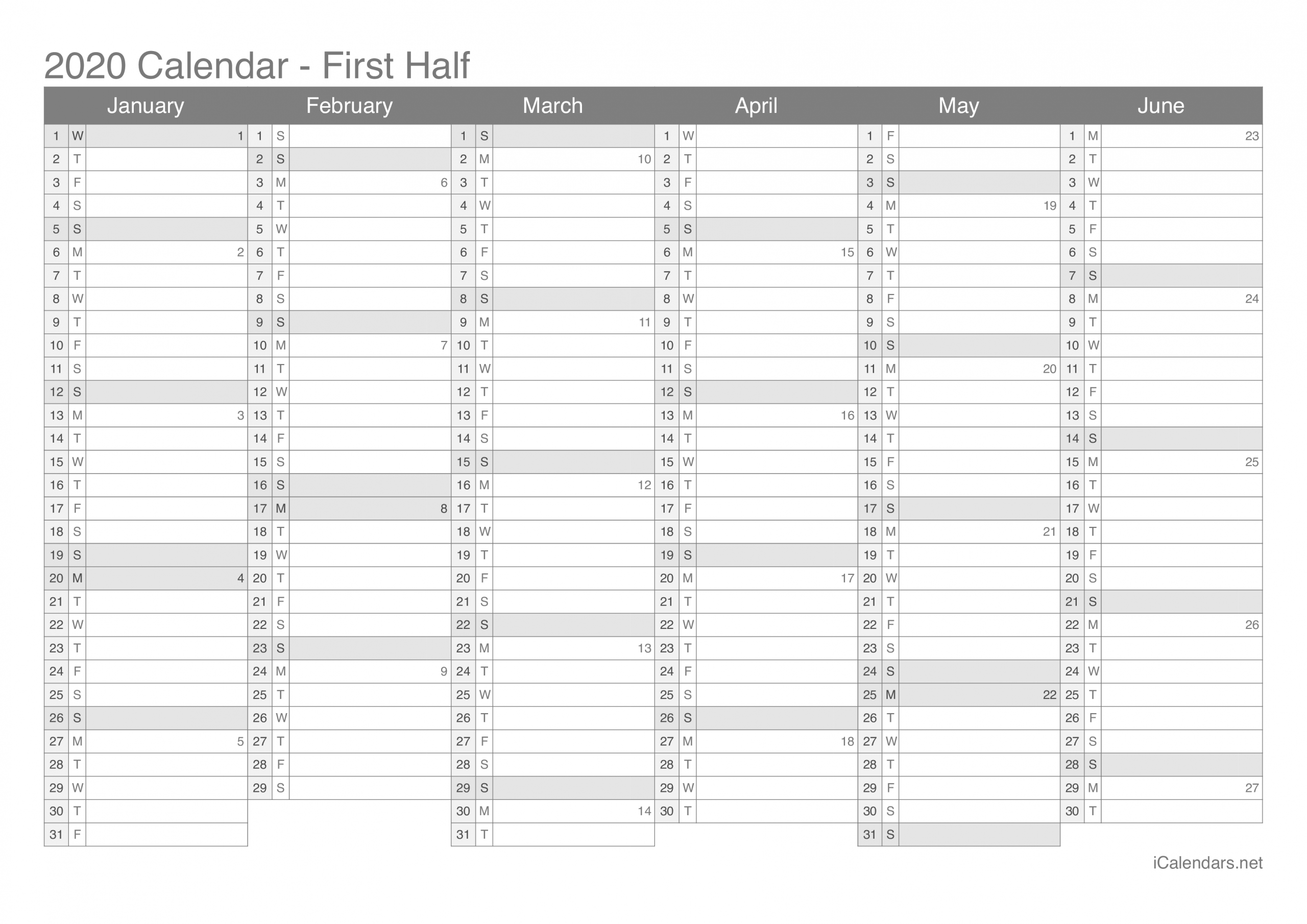 Take Calendar Excel Weeks In Year