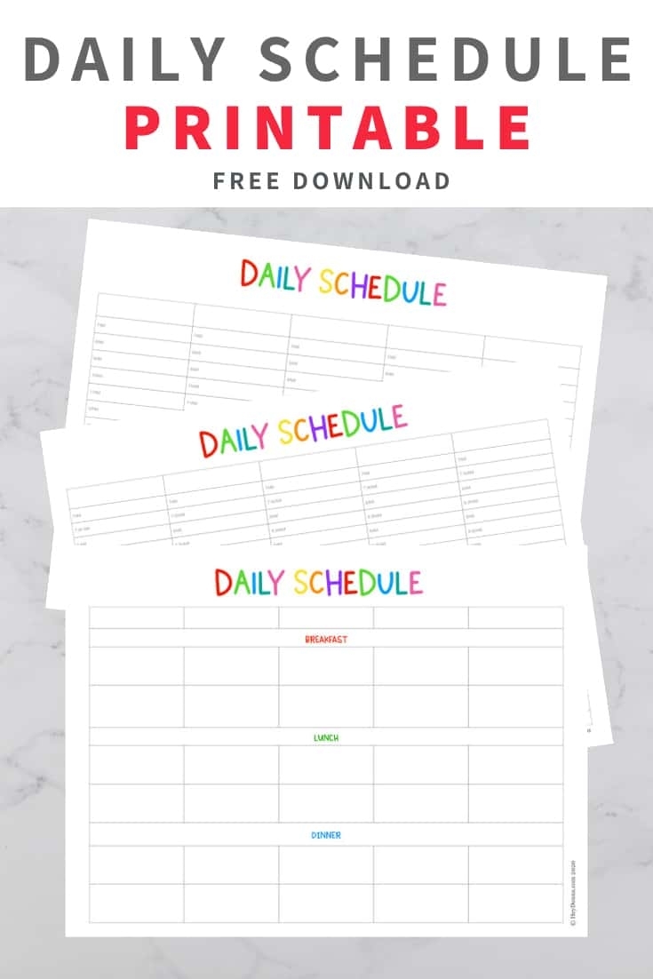 Take Calendar Free Printable For Kids