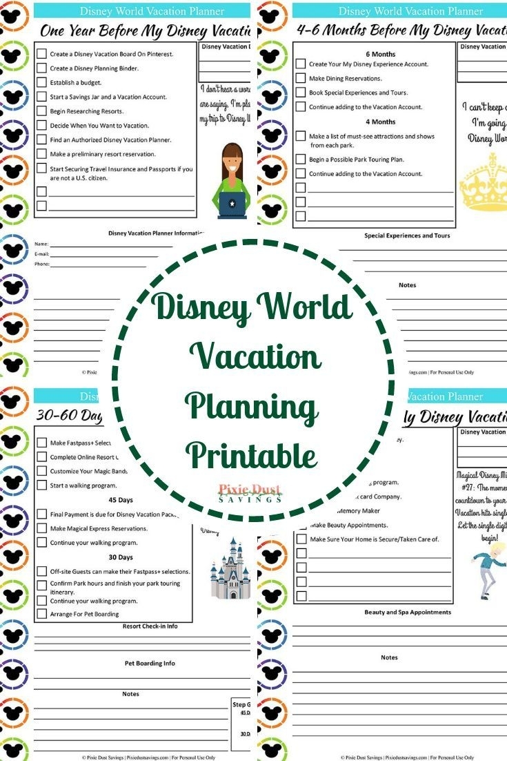 Take Disney World Itinerary Builder