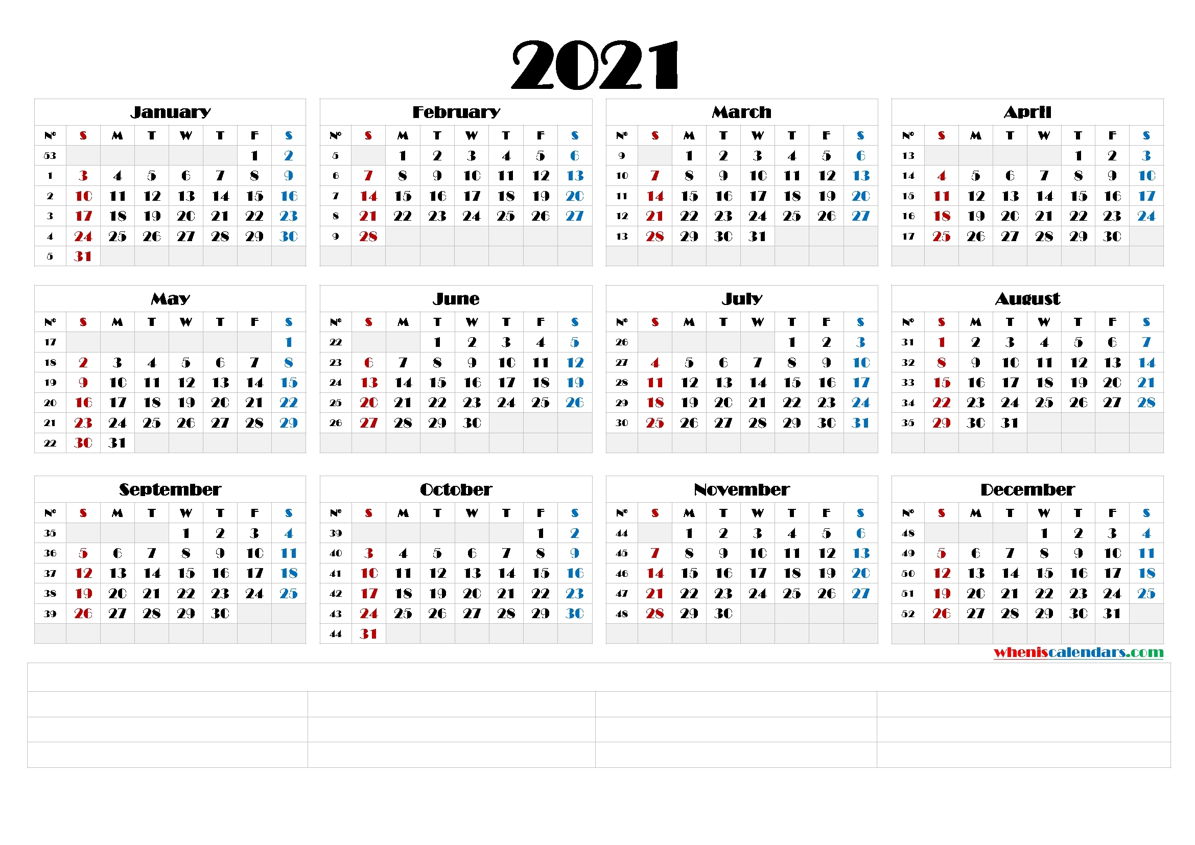 Take Downloadable Calendar 2021 Word