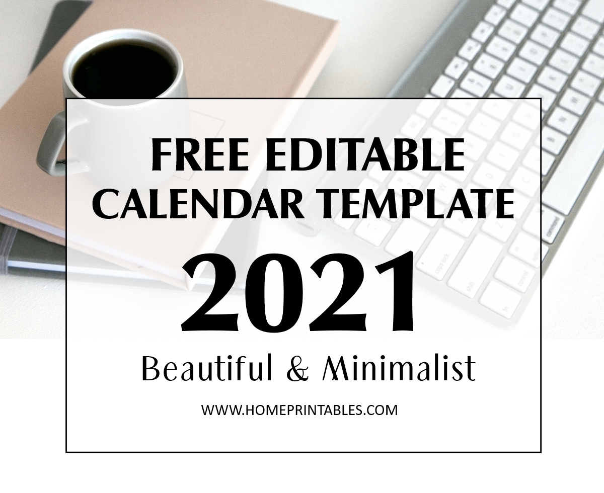 Take Free Microsoft Calendar Templates 2021