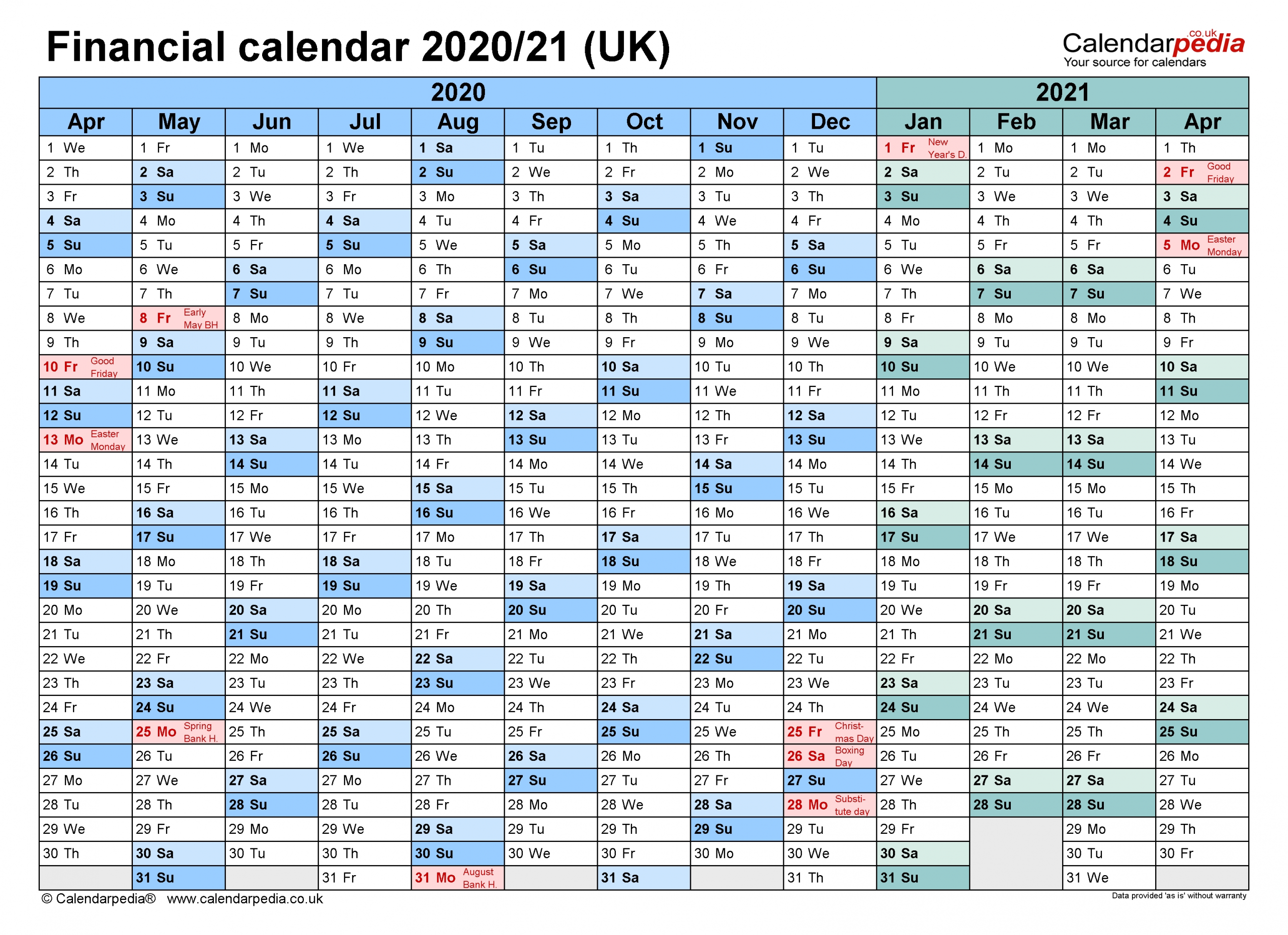 Take Hmrc Tax Year Calendar 2021