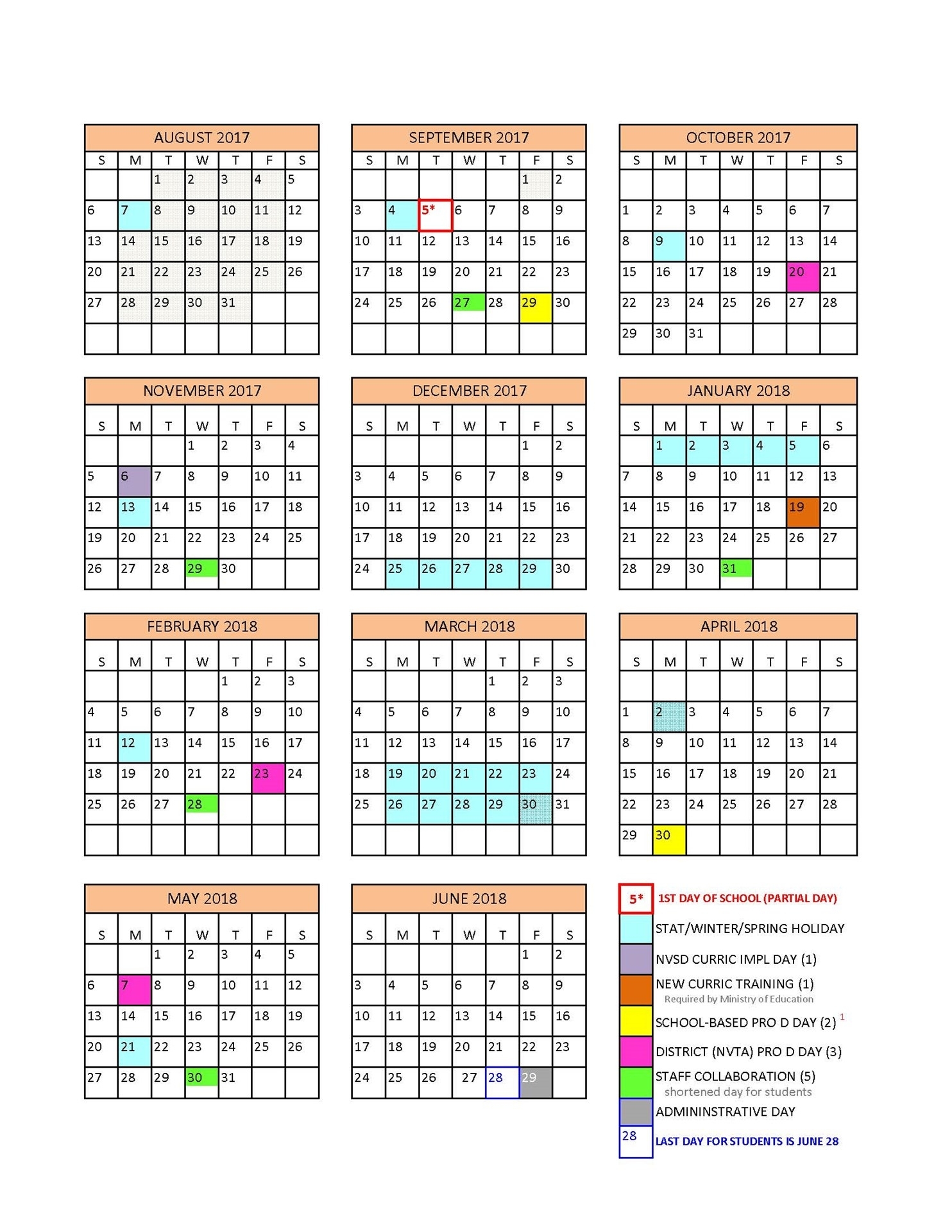 Take How To Make School Calendar