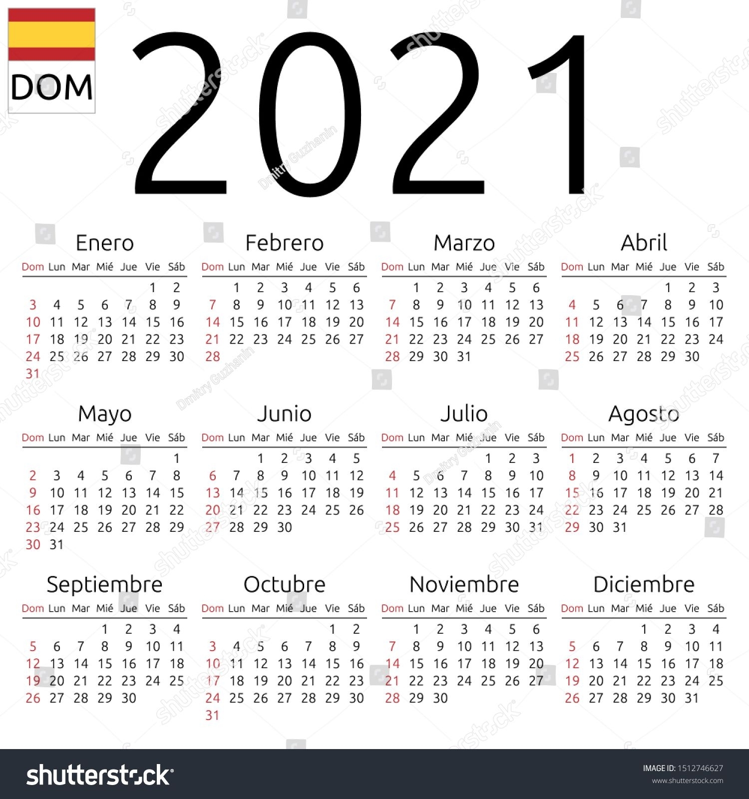 Take Printable Calendar 2021 Starts On Monday