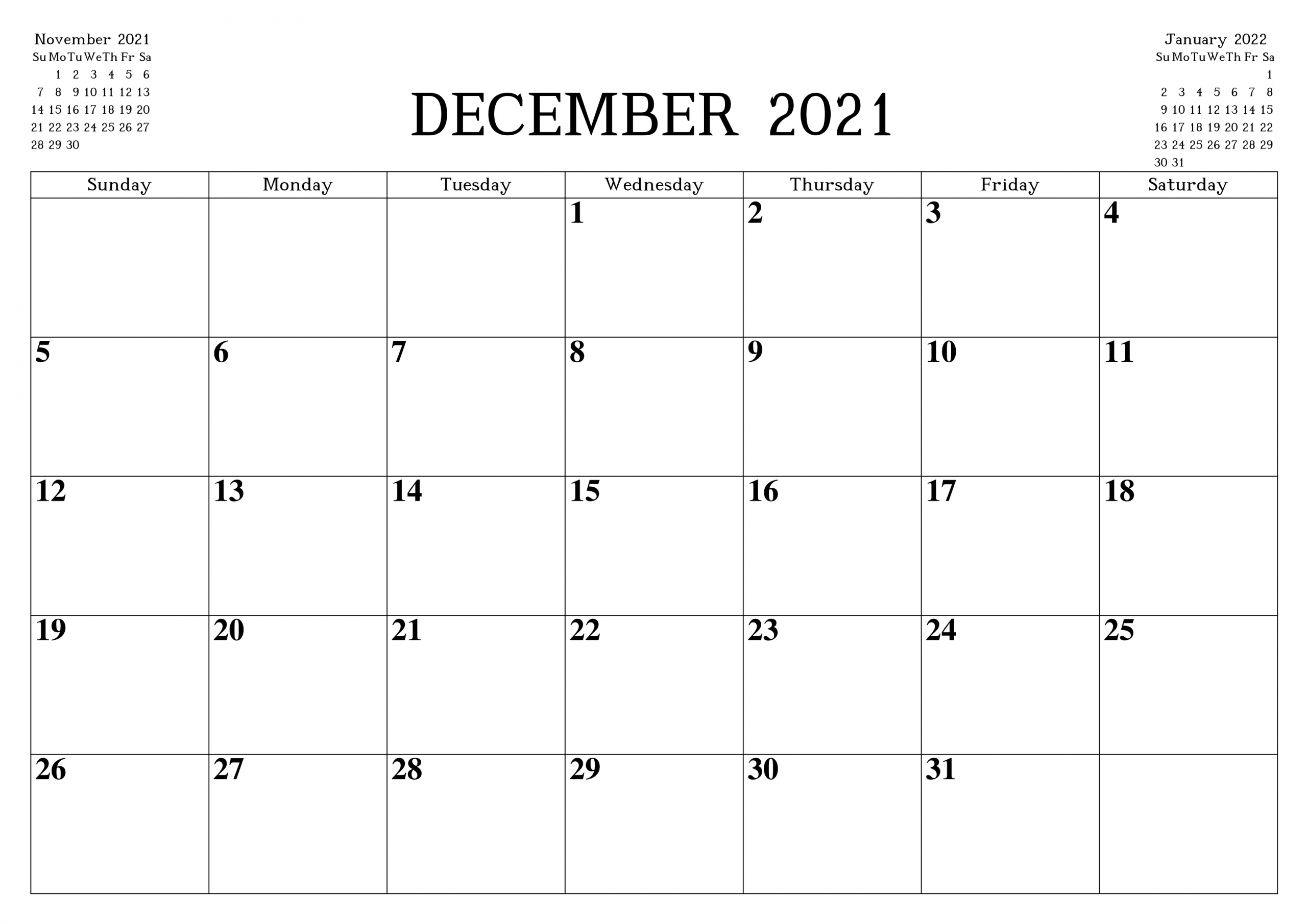 Take September 2021 Printable Desk Calendar