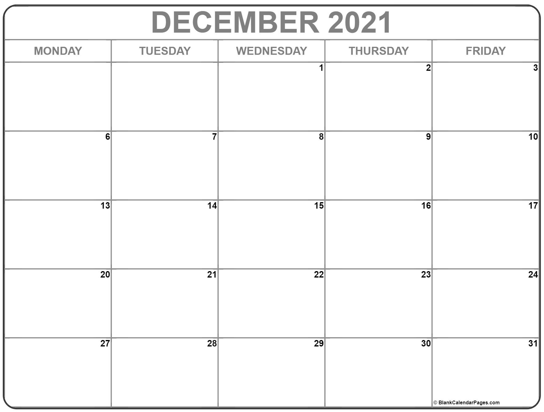 Catch Free Calendar 2021 Monday To Sunday