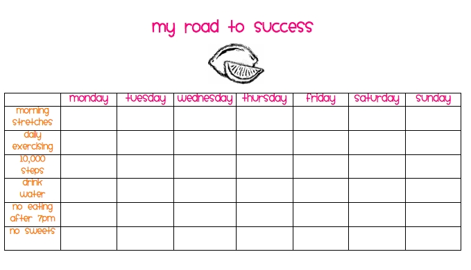 Collect Blank Monday – Friday To Do Checklist