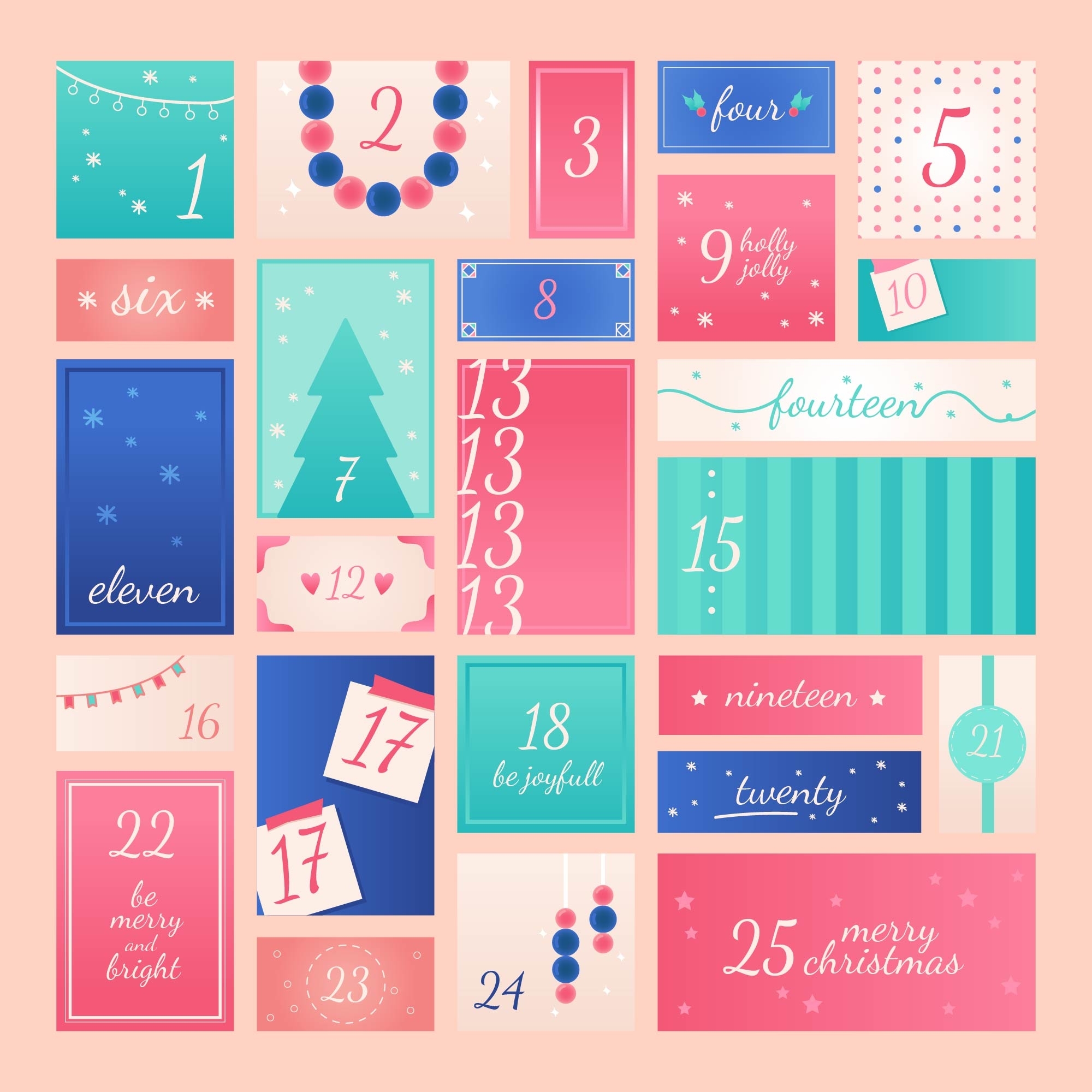 Collect Free Advent Calender