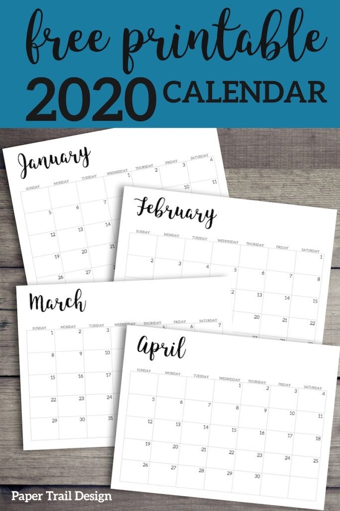 Get 2021 Printable Pocket Calendar Free