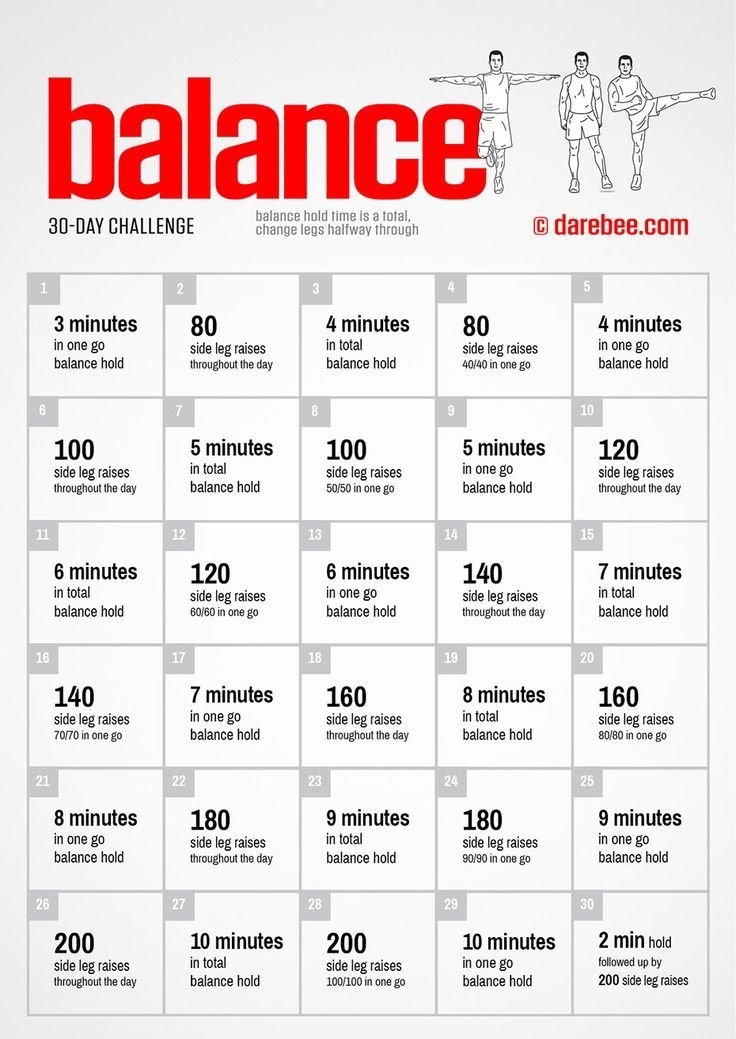 30 Day Stretch Challenge Printable Best Calendar Example