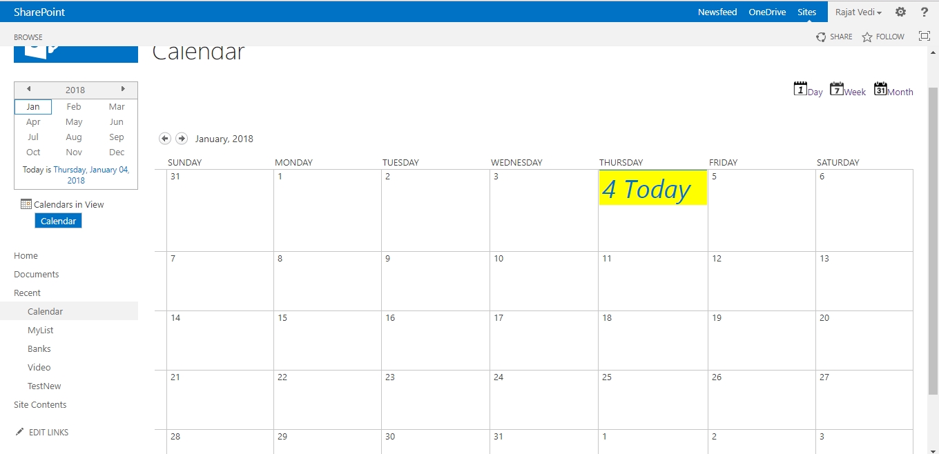 Calendar Image For Sharepoint Best Calendar Example