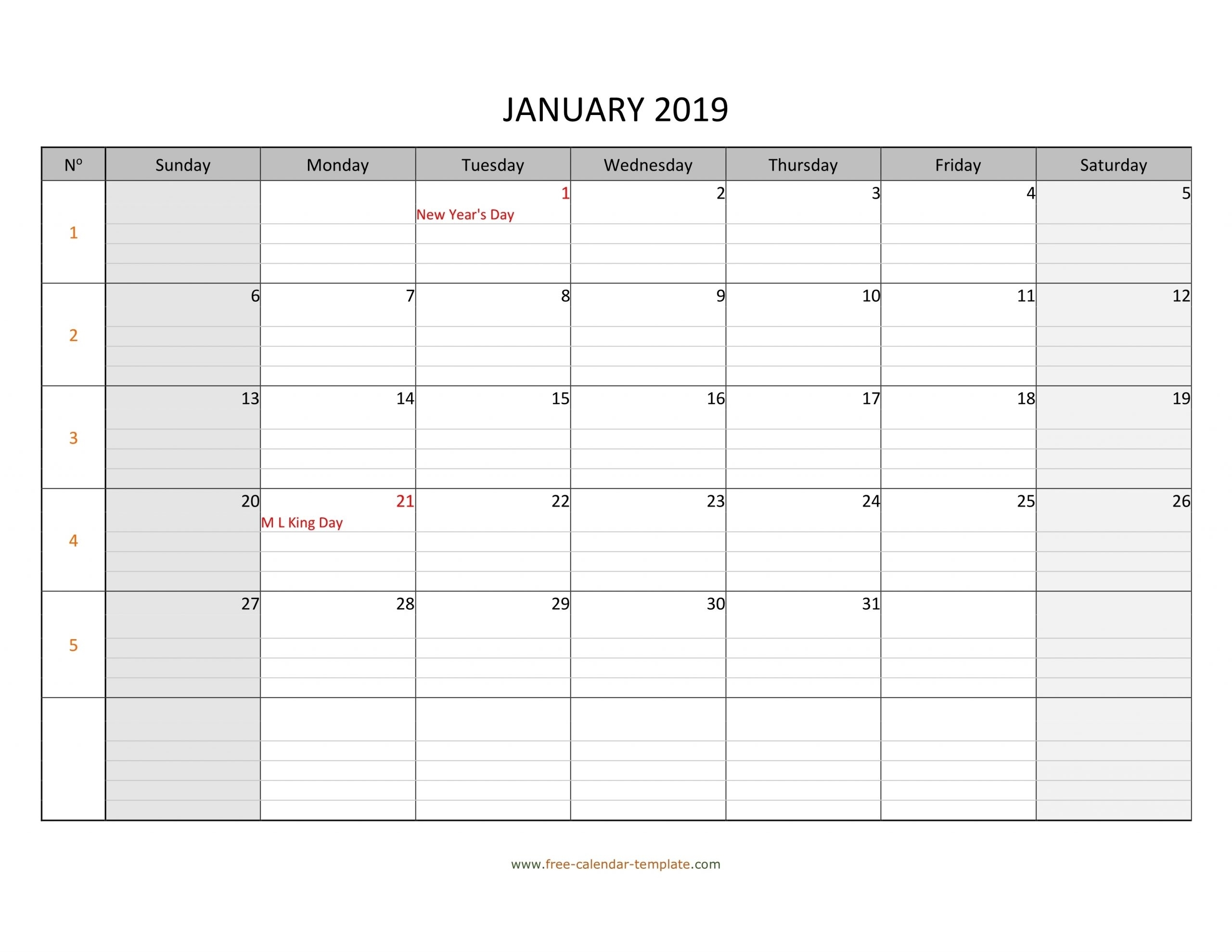 Free Printable Calendars No Download Best Calendar Example